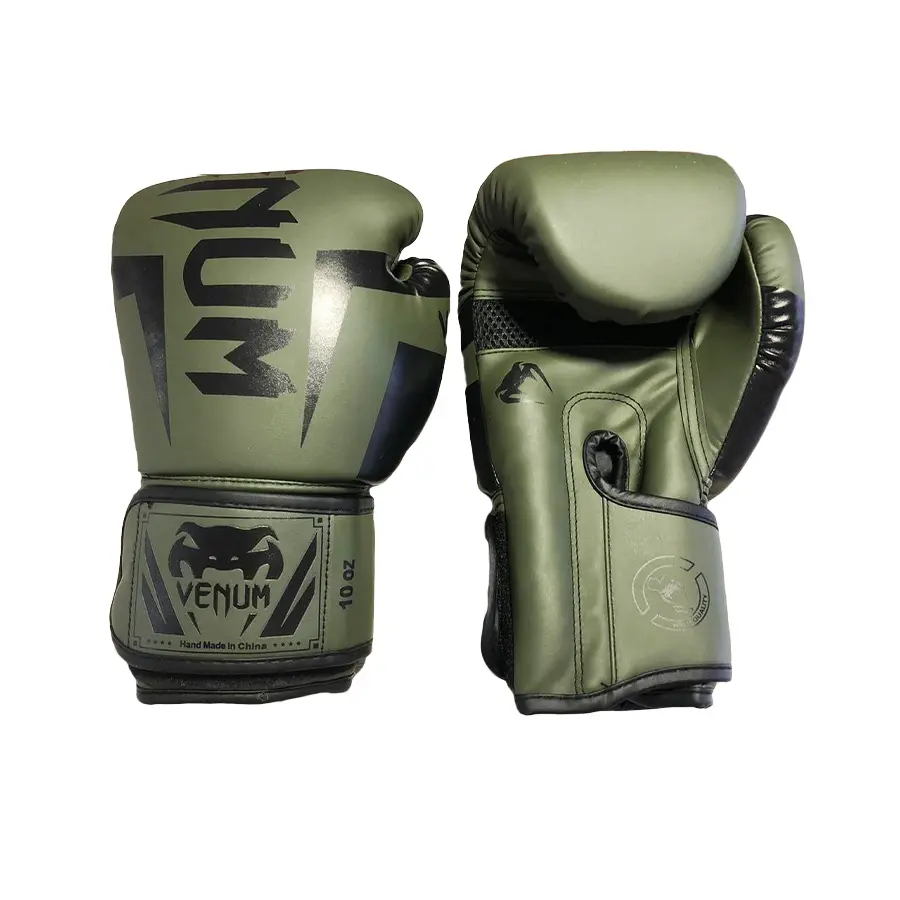 Gant De Boxe Venum Compact -Vert Noir 2
