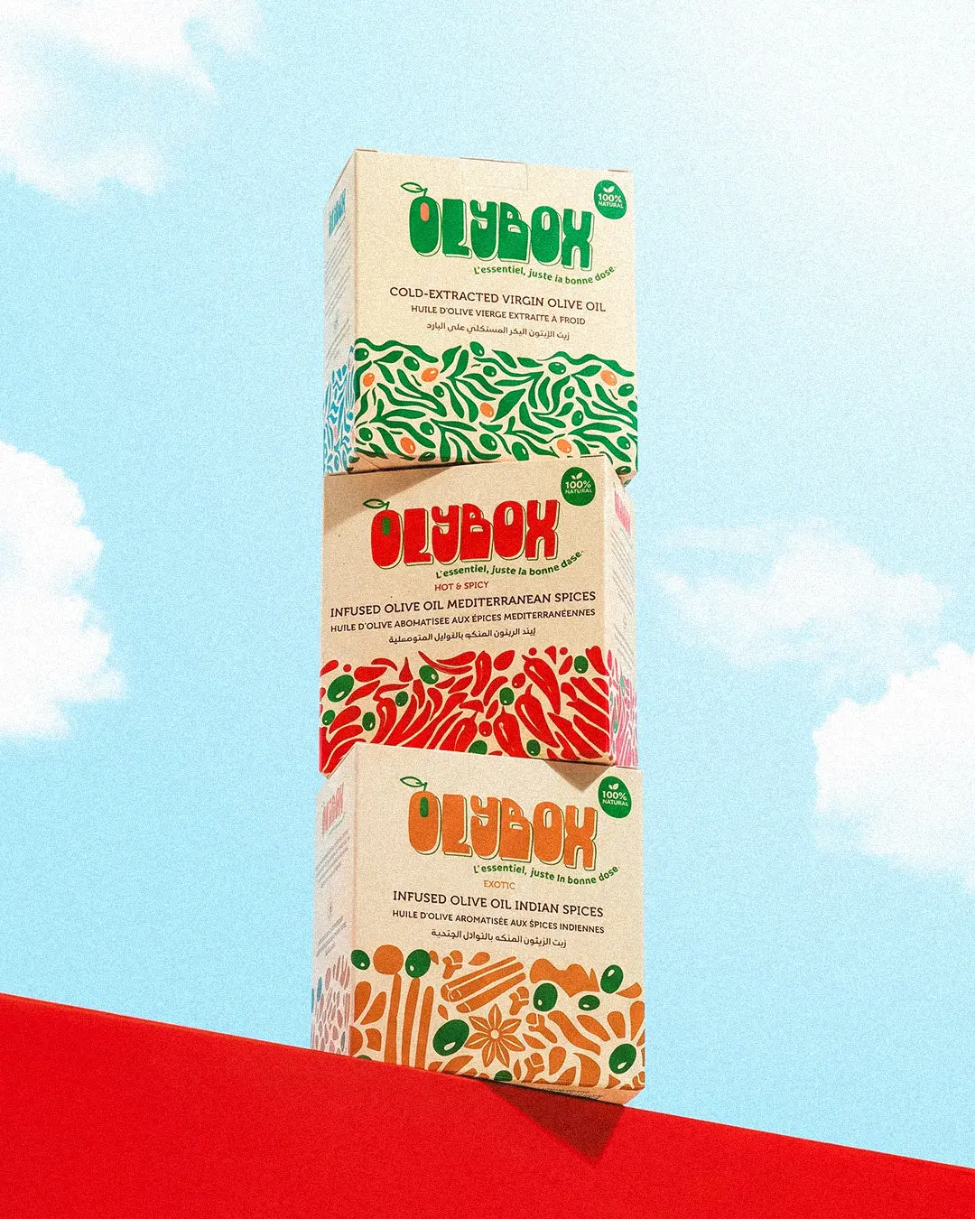 OLYBOX Trio – The 3 flavours