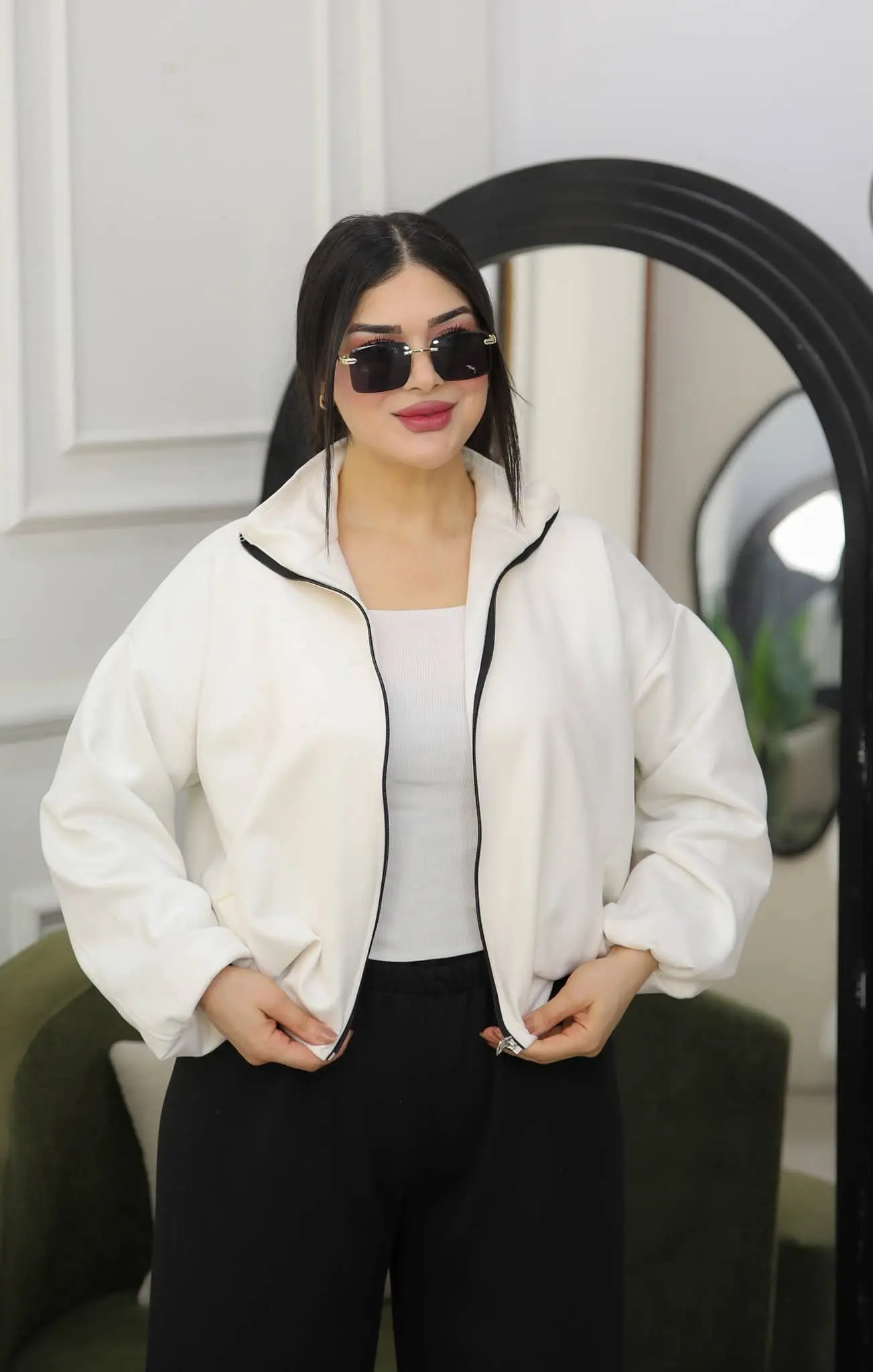 Veste Faux-daim