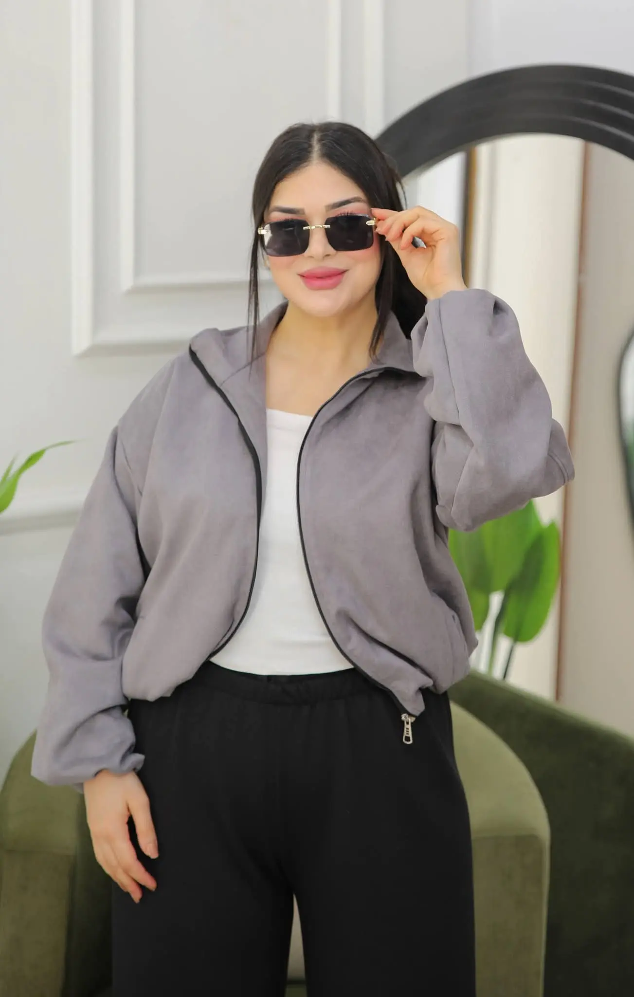 Veste Faux-daim 6