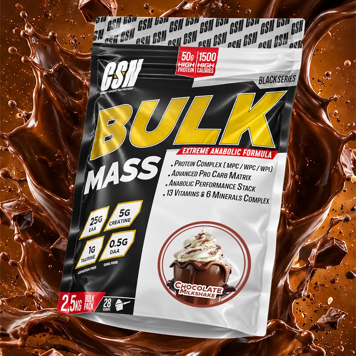 Gainer BULK MASS 2.5 kg GSN 4