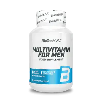 MULTIVITAMIN FOR MEN BIOTECH USA - 60 TABLETS