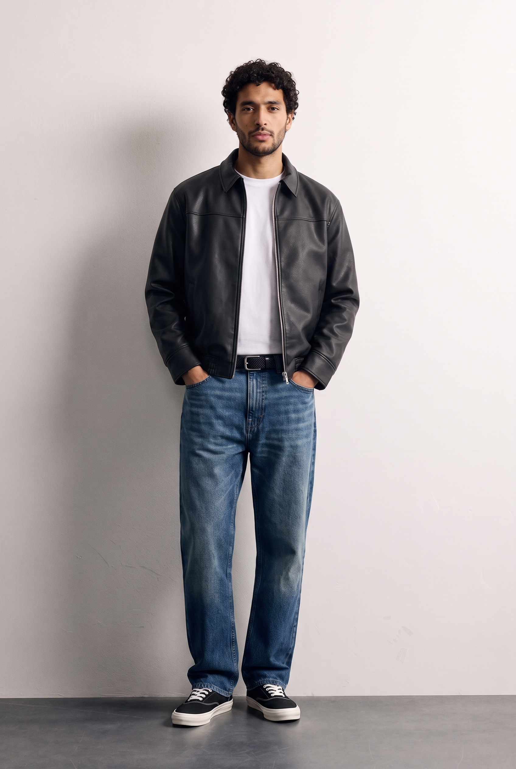 Blouson Relaxed Fit En Matière Synthètique 2