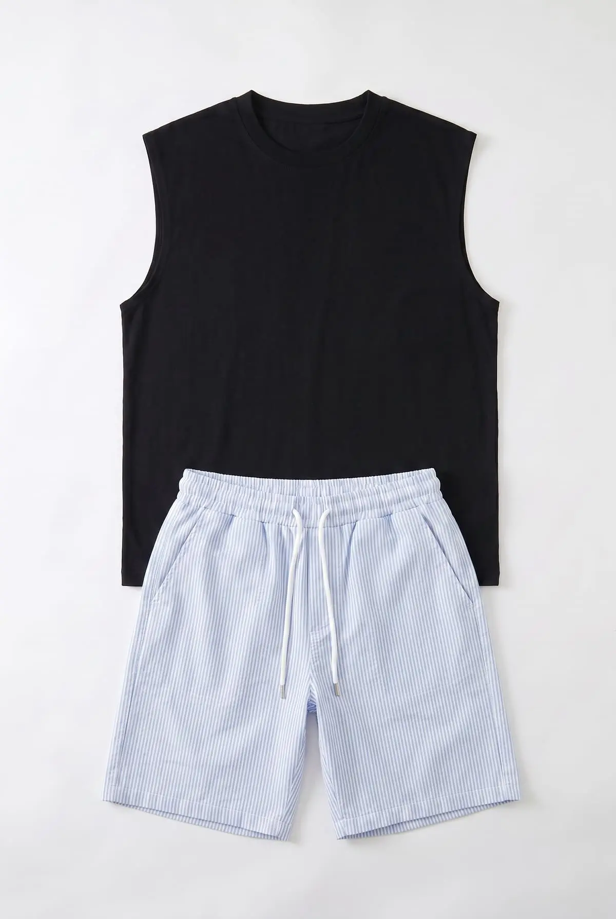 Set Débardeur + Short Riée Blue 2