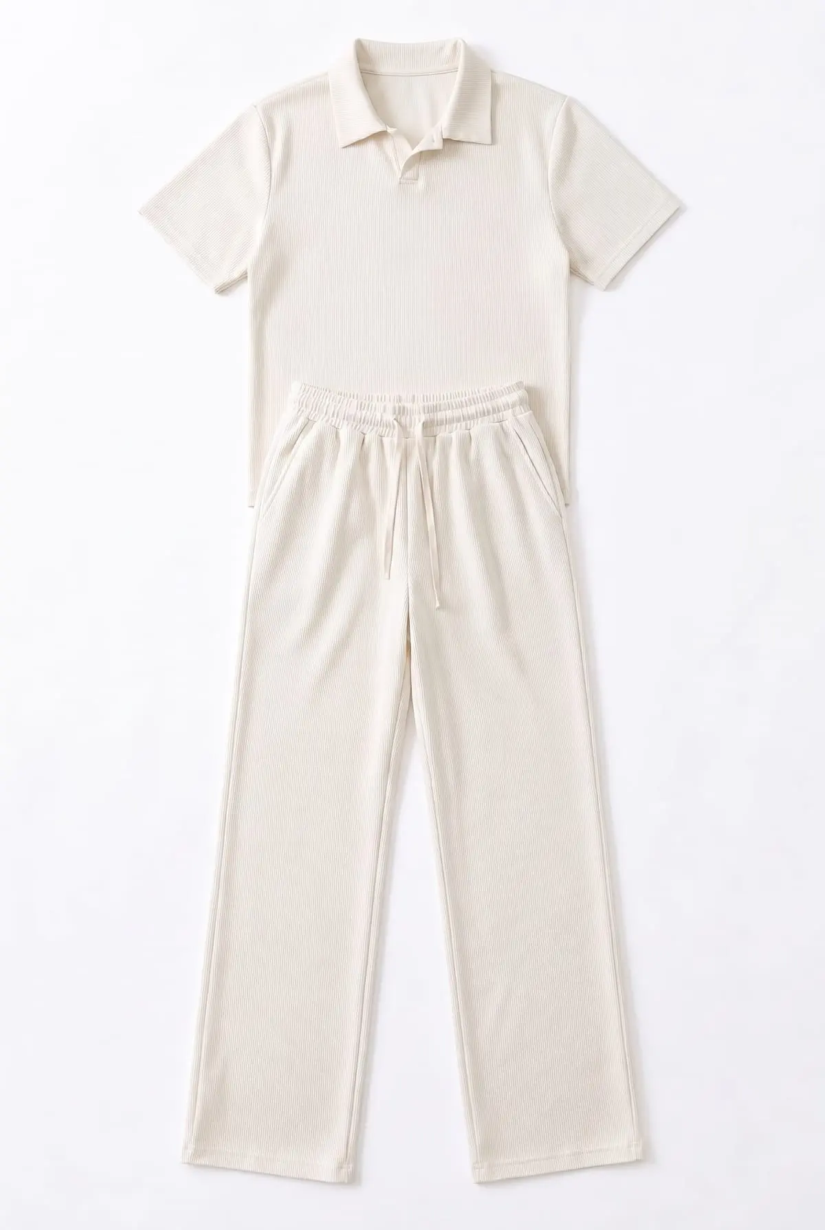 Piqué Set Pants