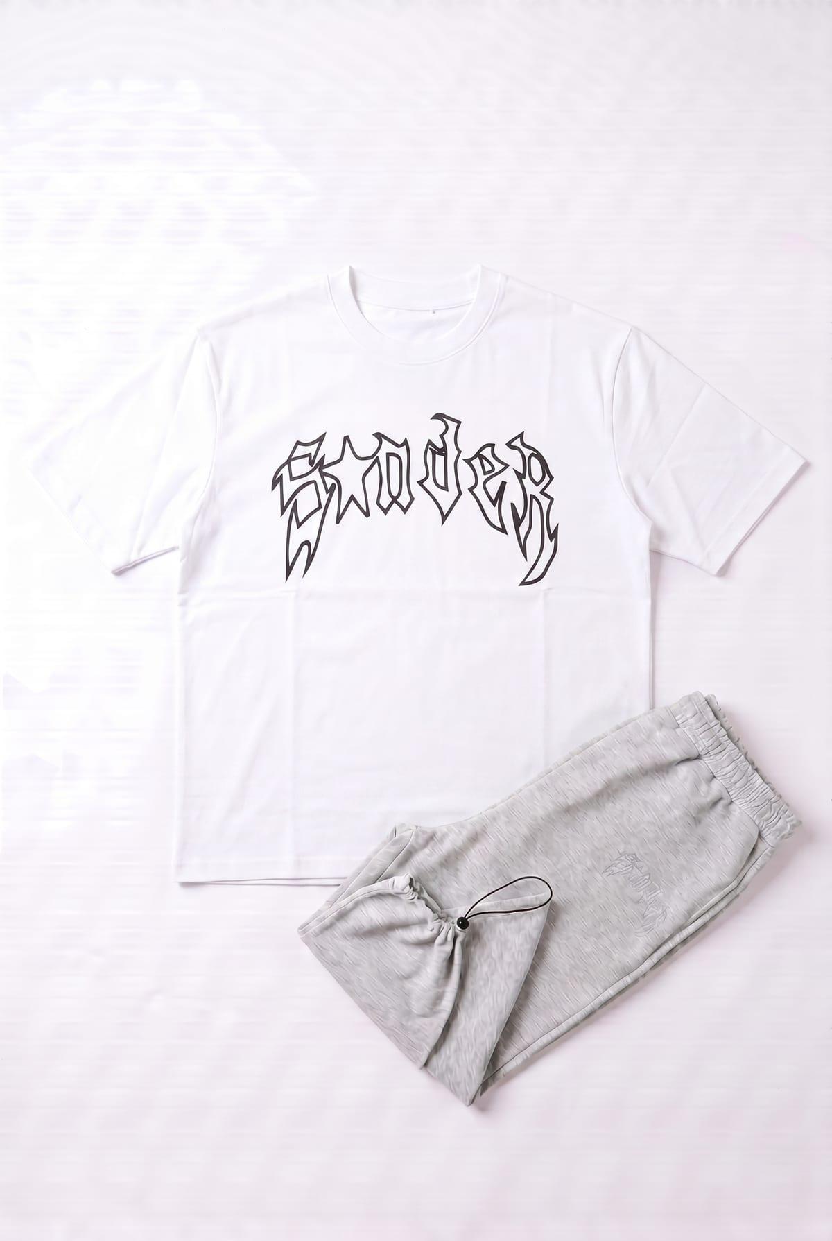 Oversize Printed Spider T-Shirt Set + Baggy Pants 2