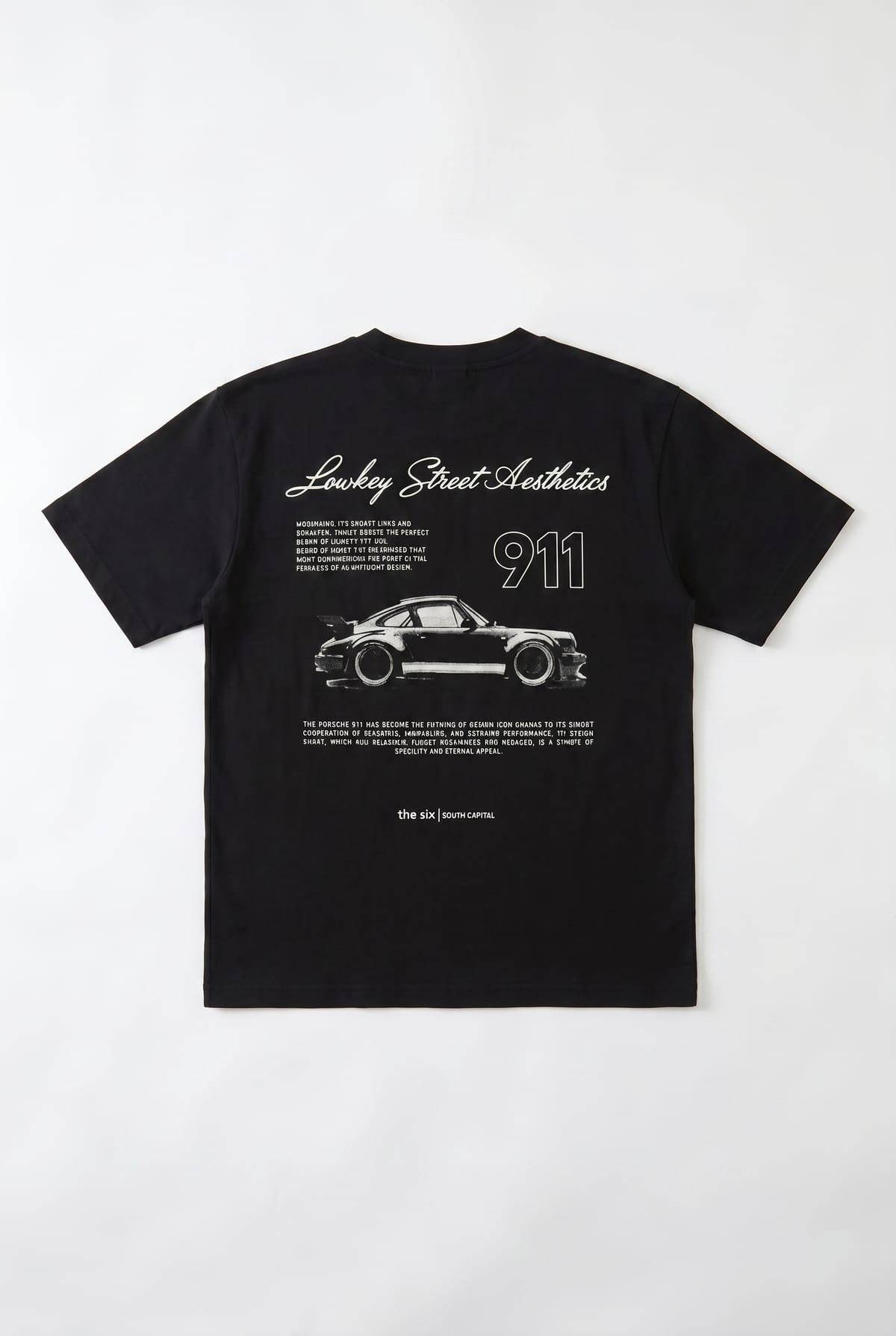 T-Shirt Oversize Imprimé 911 1