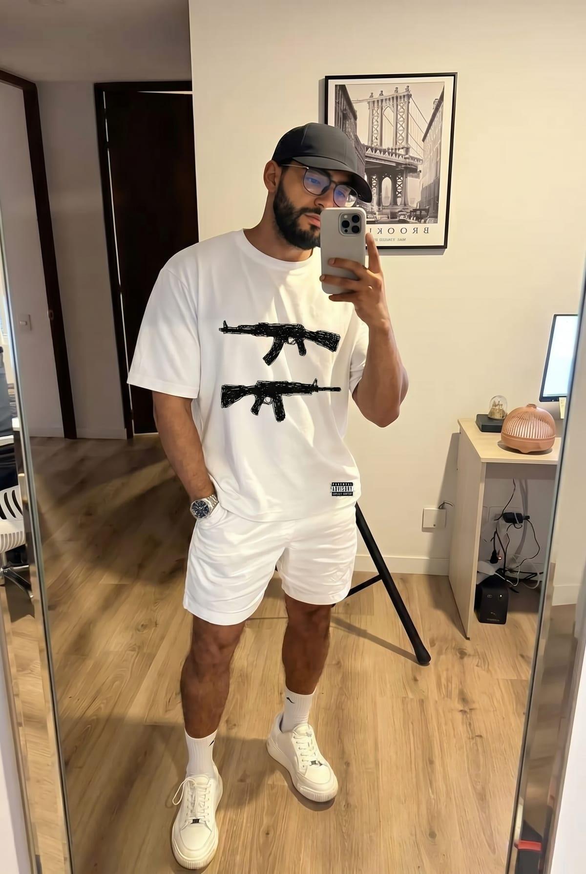 Oversize Printed Gang T-Shirt 2