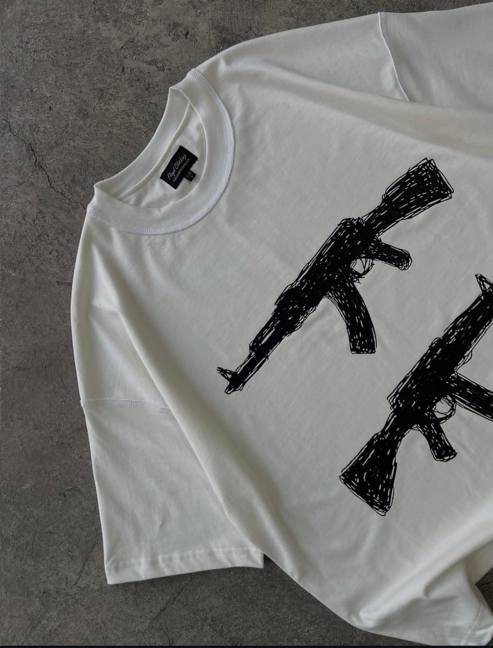 Oversize Printed Gang T-Shirt 4
