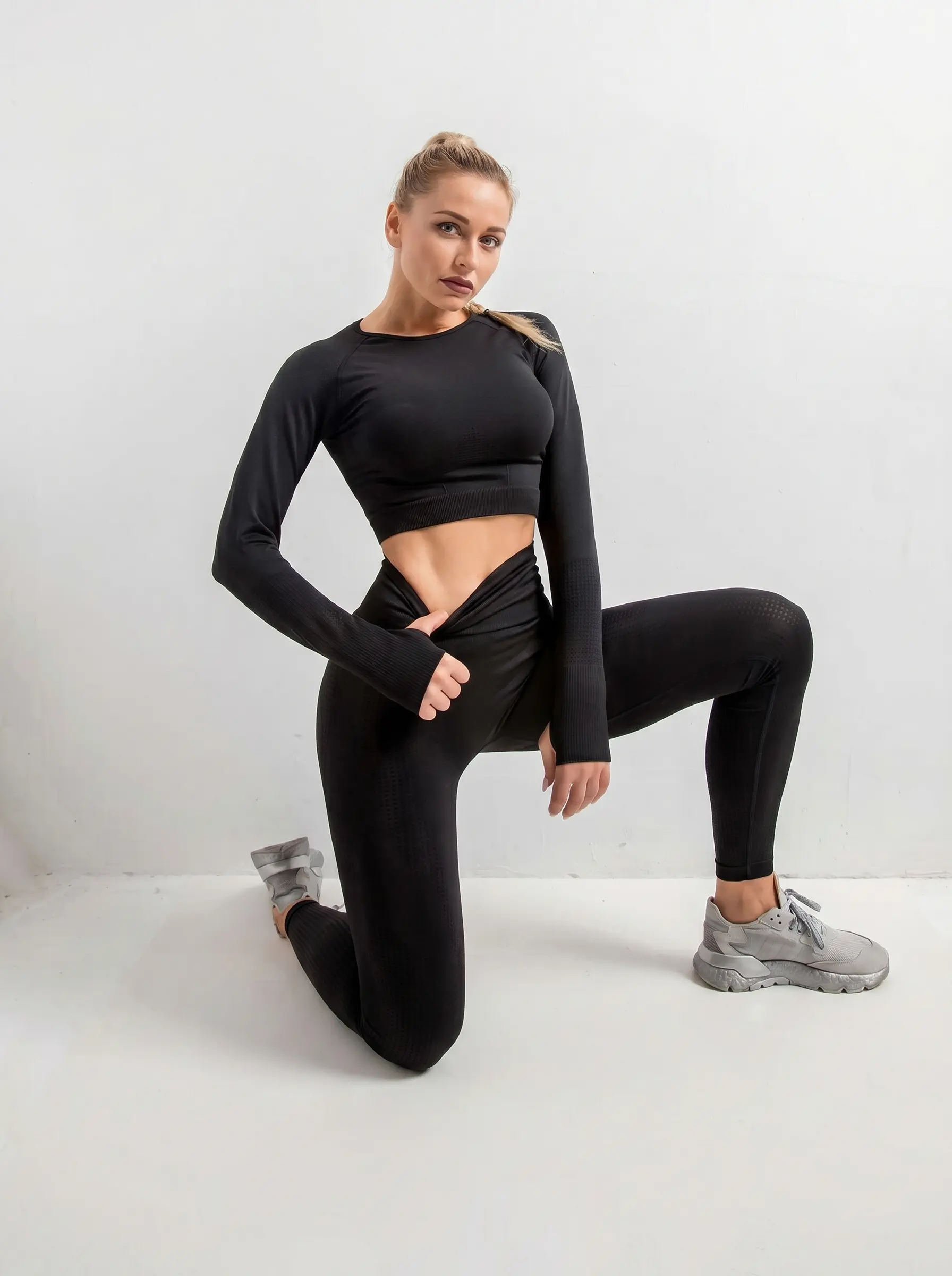 Set Fitnes Sports Top and Leggings 3