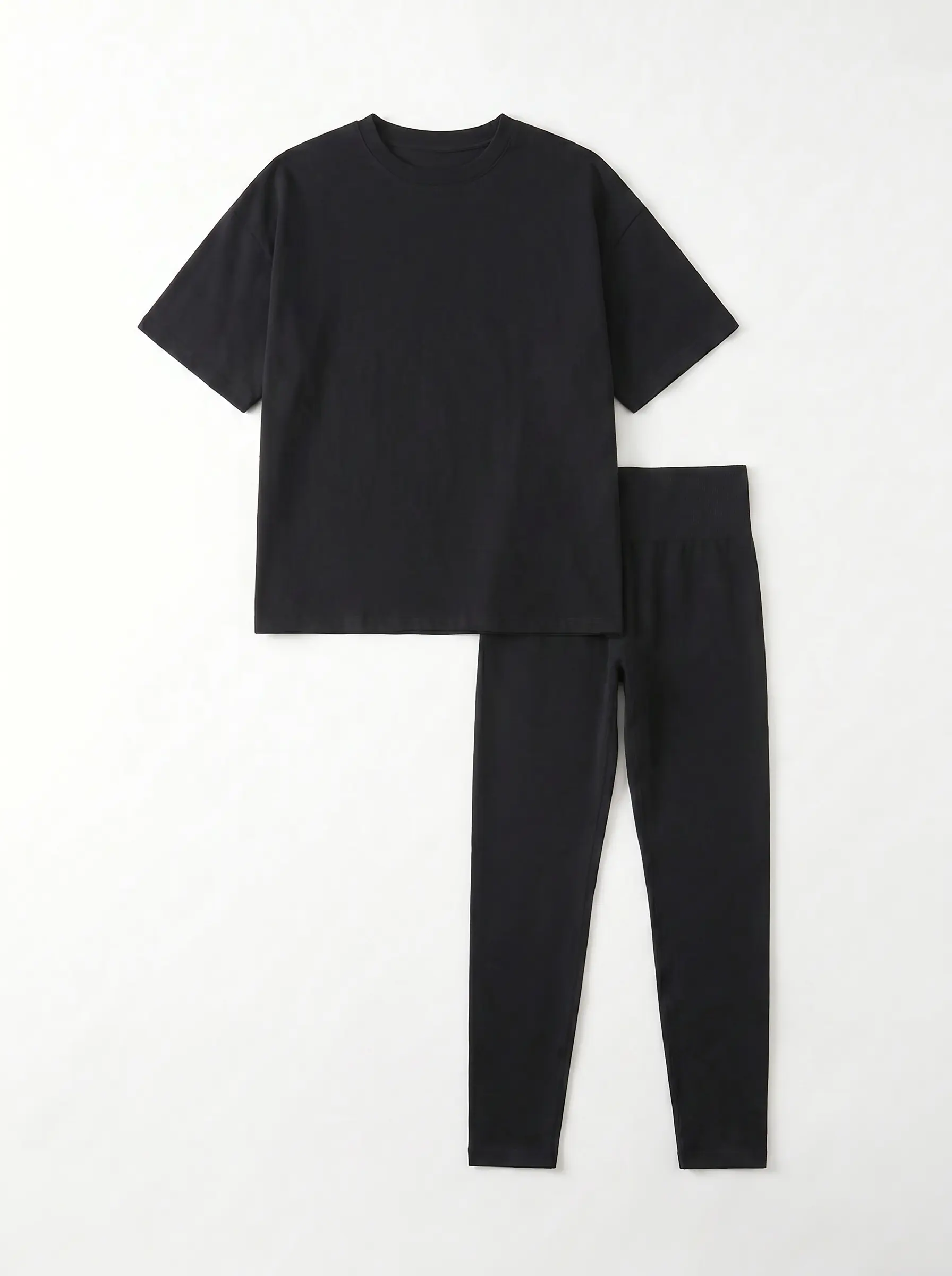 Set T-Shirt Over +Legging