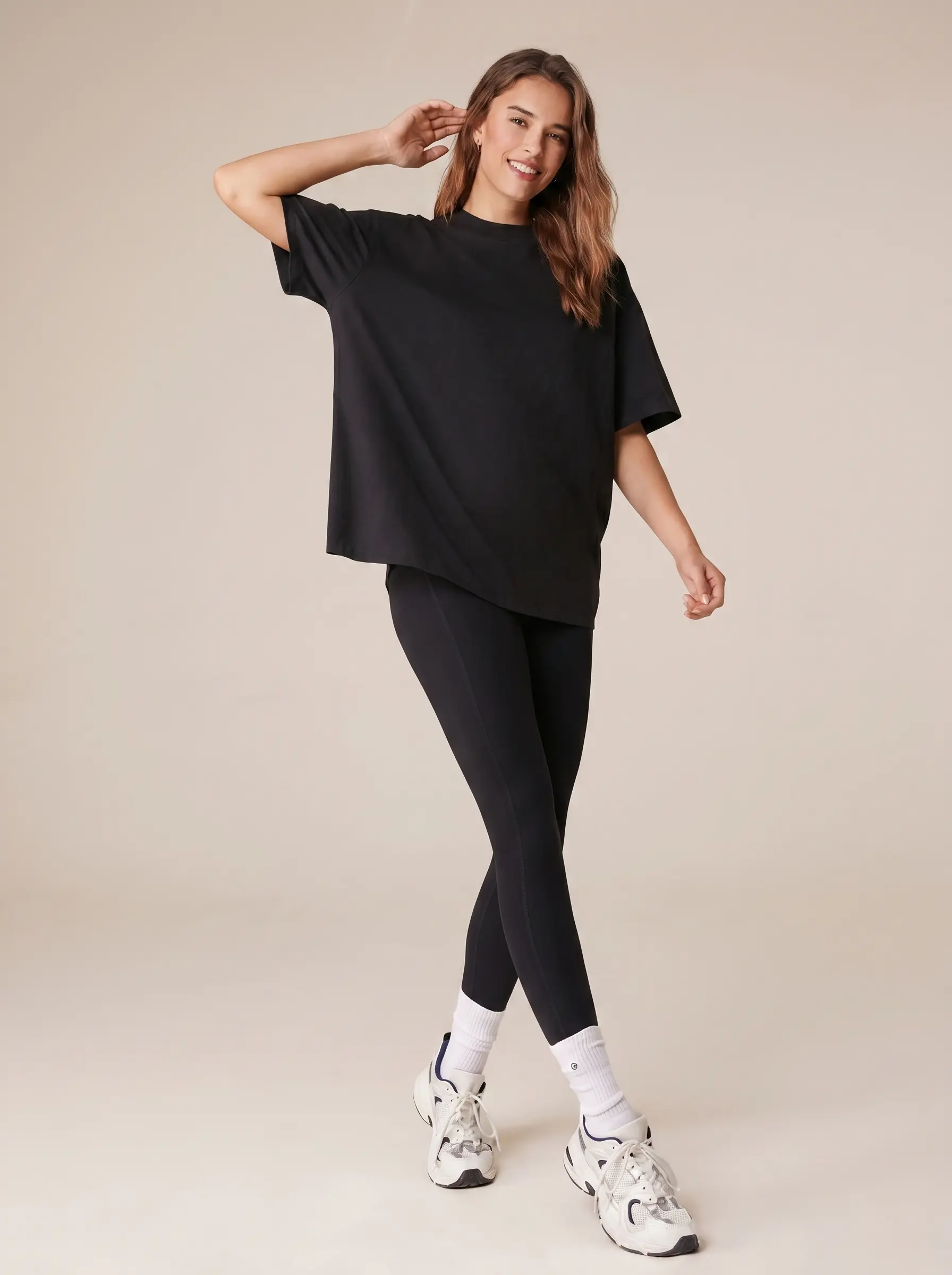 Set T-Shirt Over +Legging 2