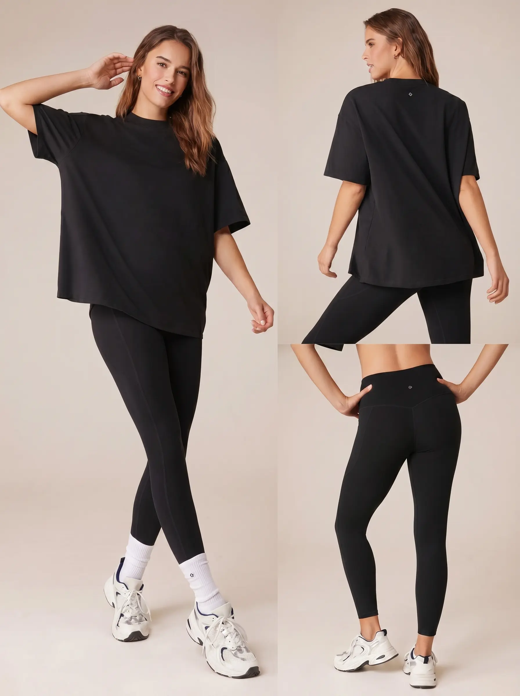 Set T-Shirt Over +Legging 4
