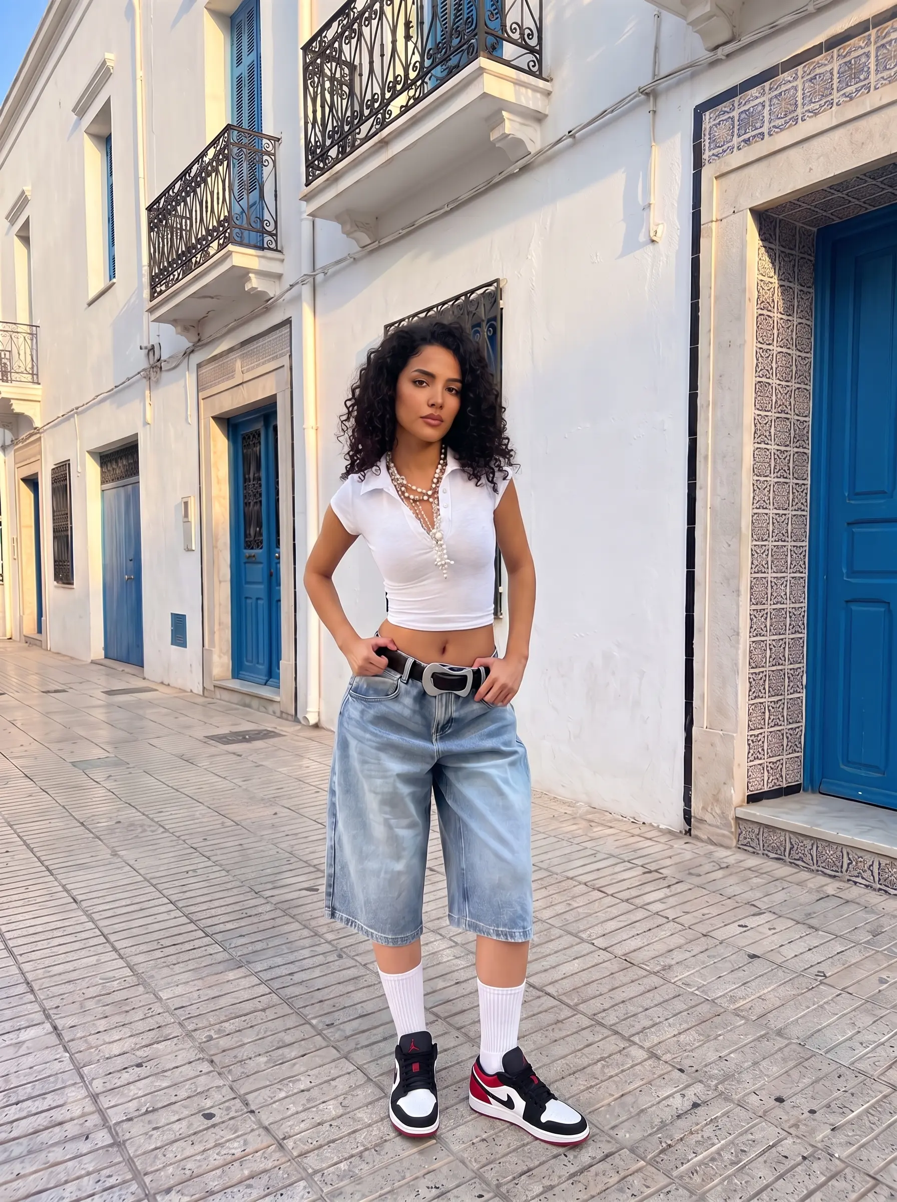 SHORT BAGGY JEANS 6