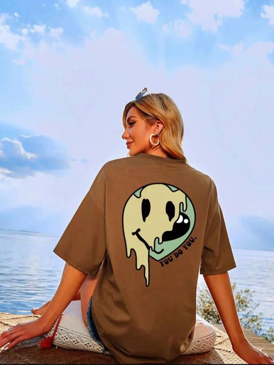 T-shirt Oversize Imprimé 7