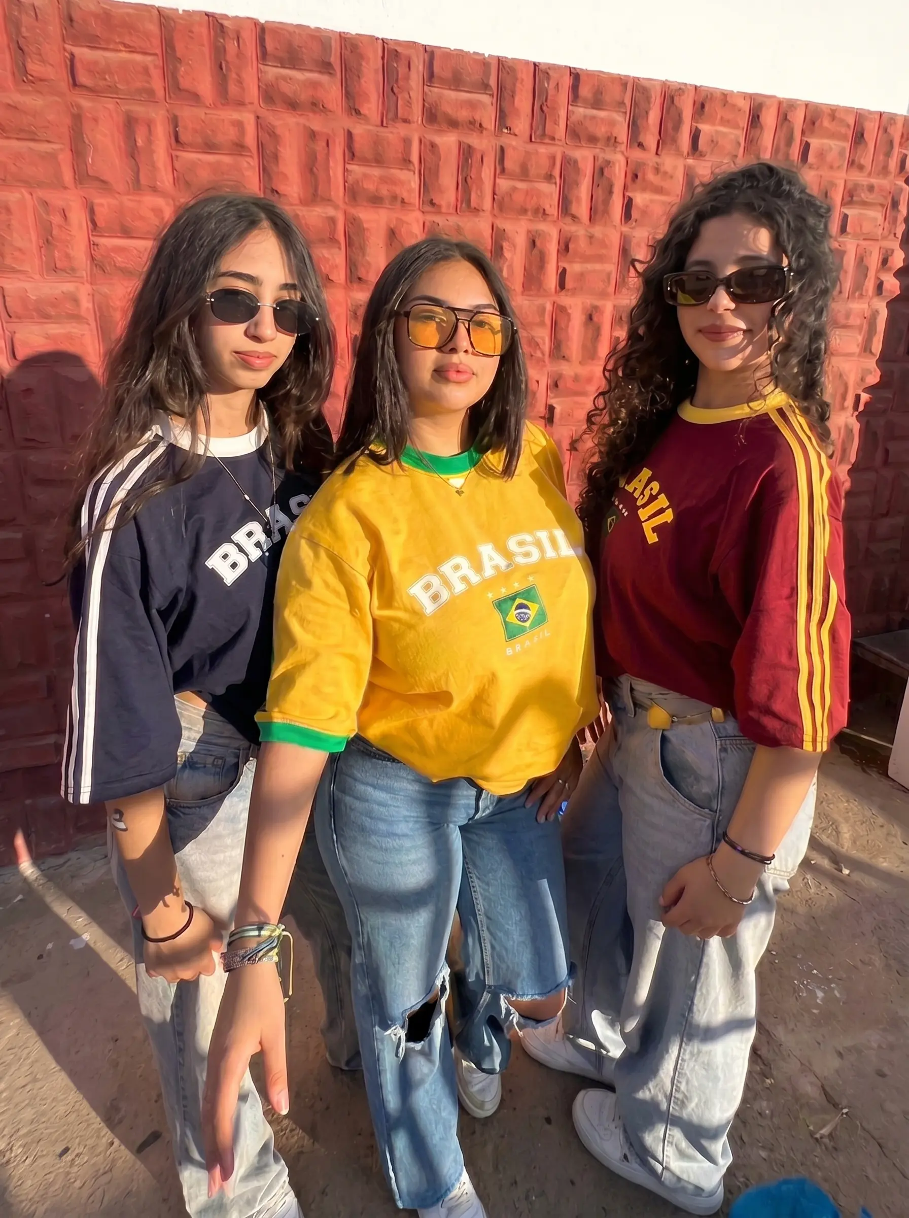 T-Shirt Oversize Imprimé Brasil 2