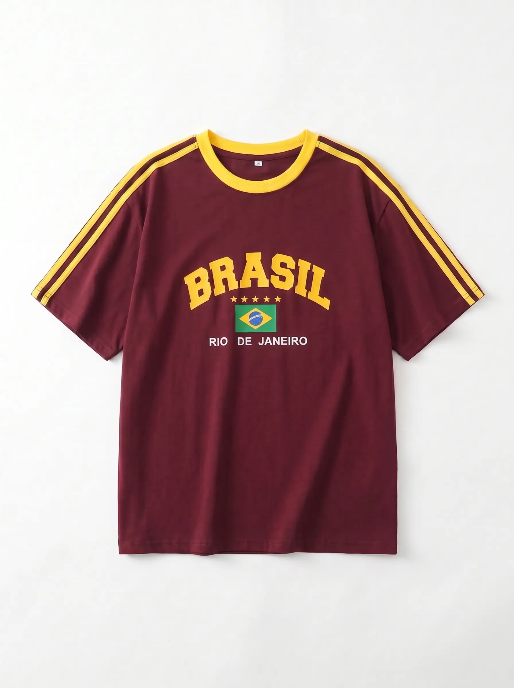 T-Shirt Oversize Imprimé Brasil 4