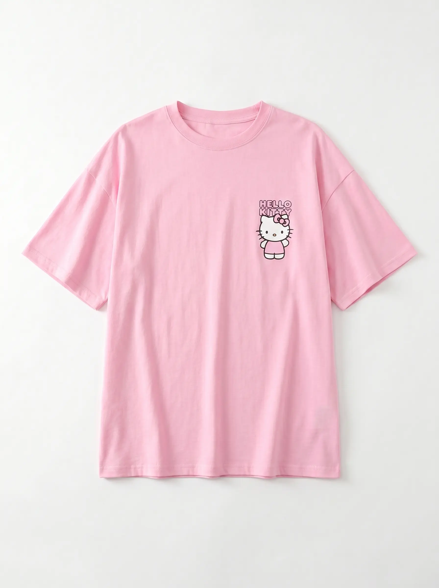 T-Shirt Oversize Imprimé Hello Kitty 2