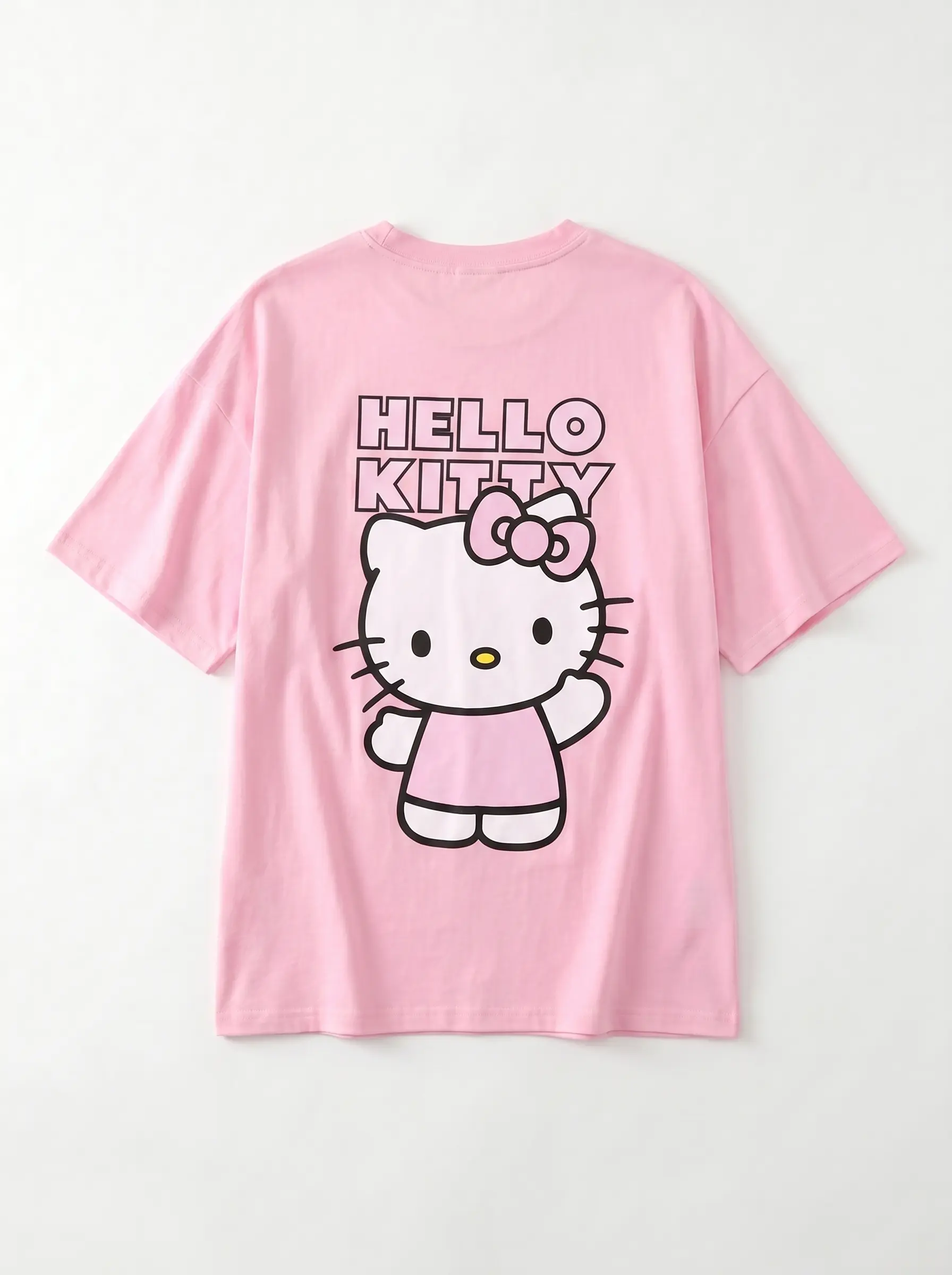 T-Shirt Oversize Imprimé Hello Kitty 2 3