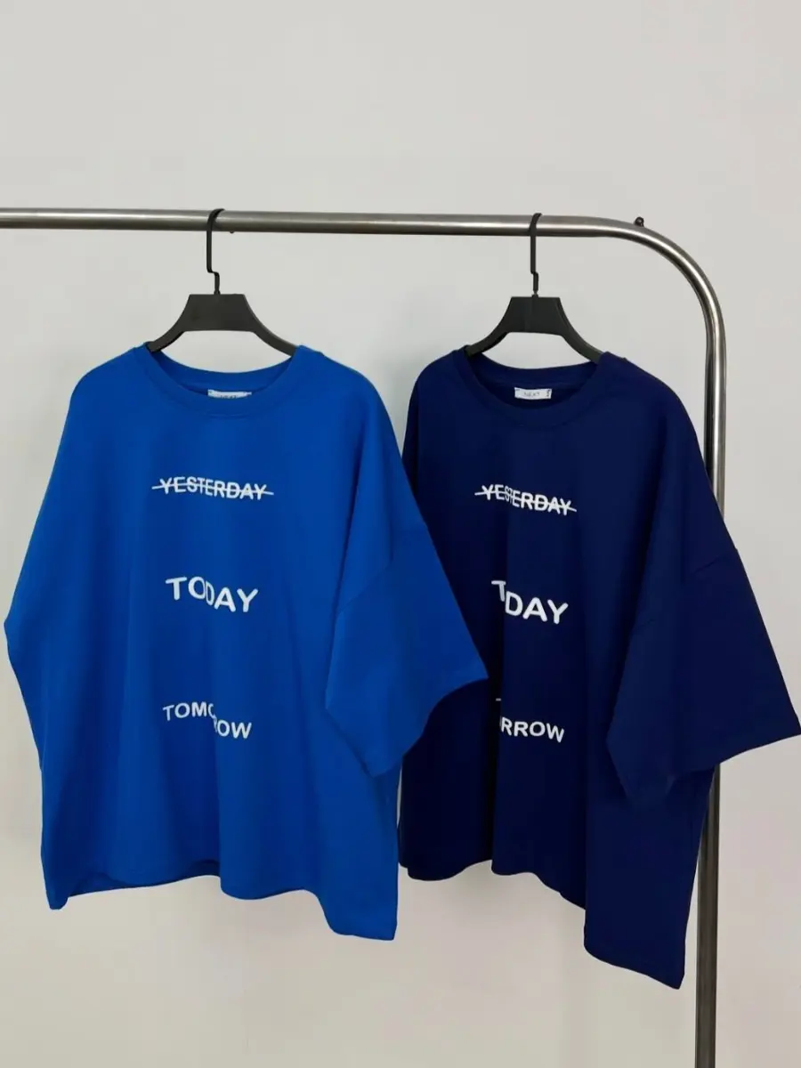 T-Shirt Oversize Imprimé Today 5