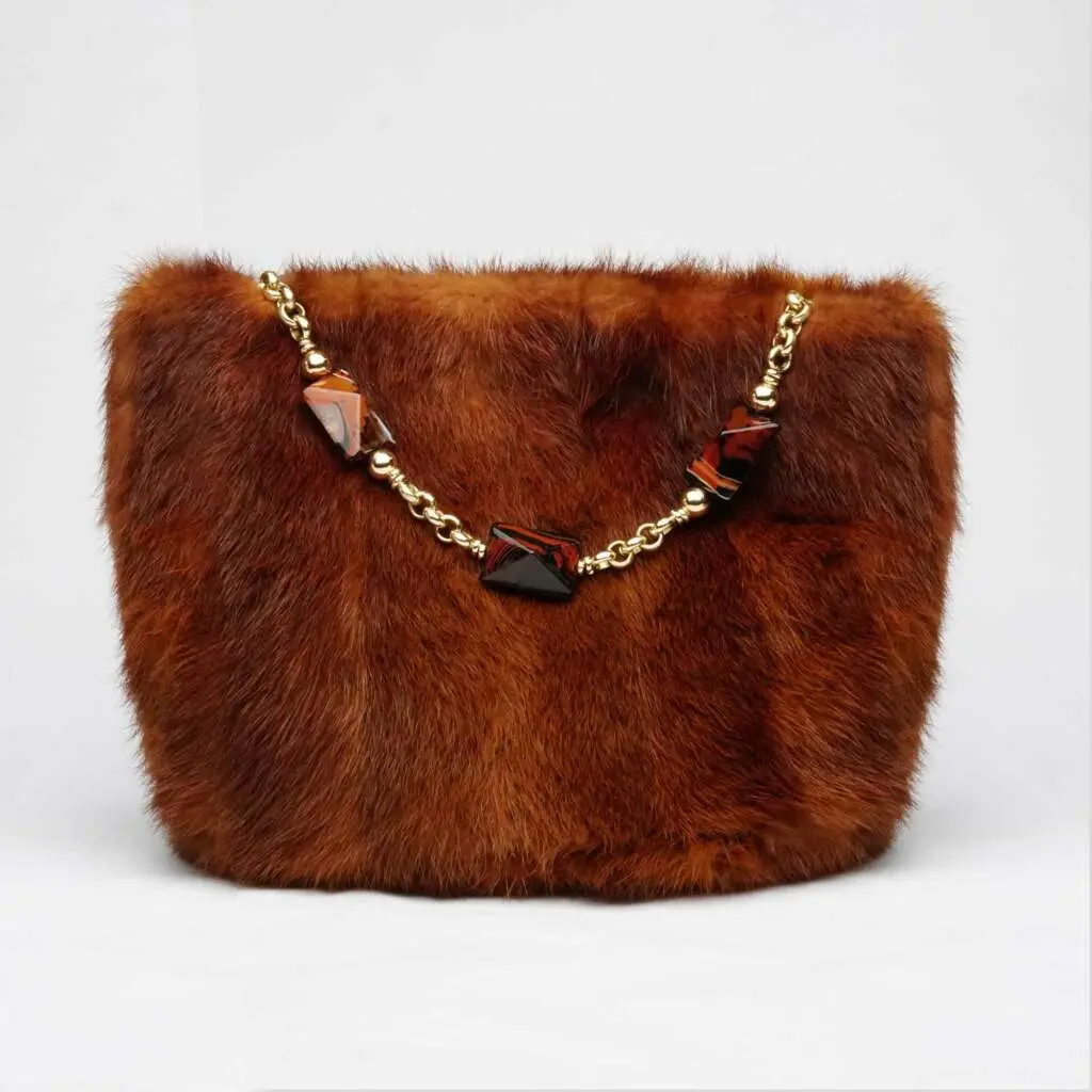 SAC À MAIN EN VISON