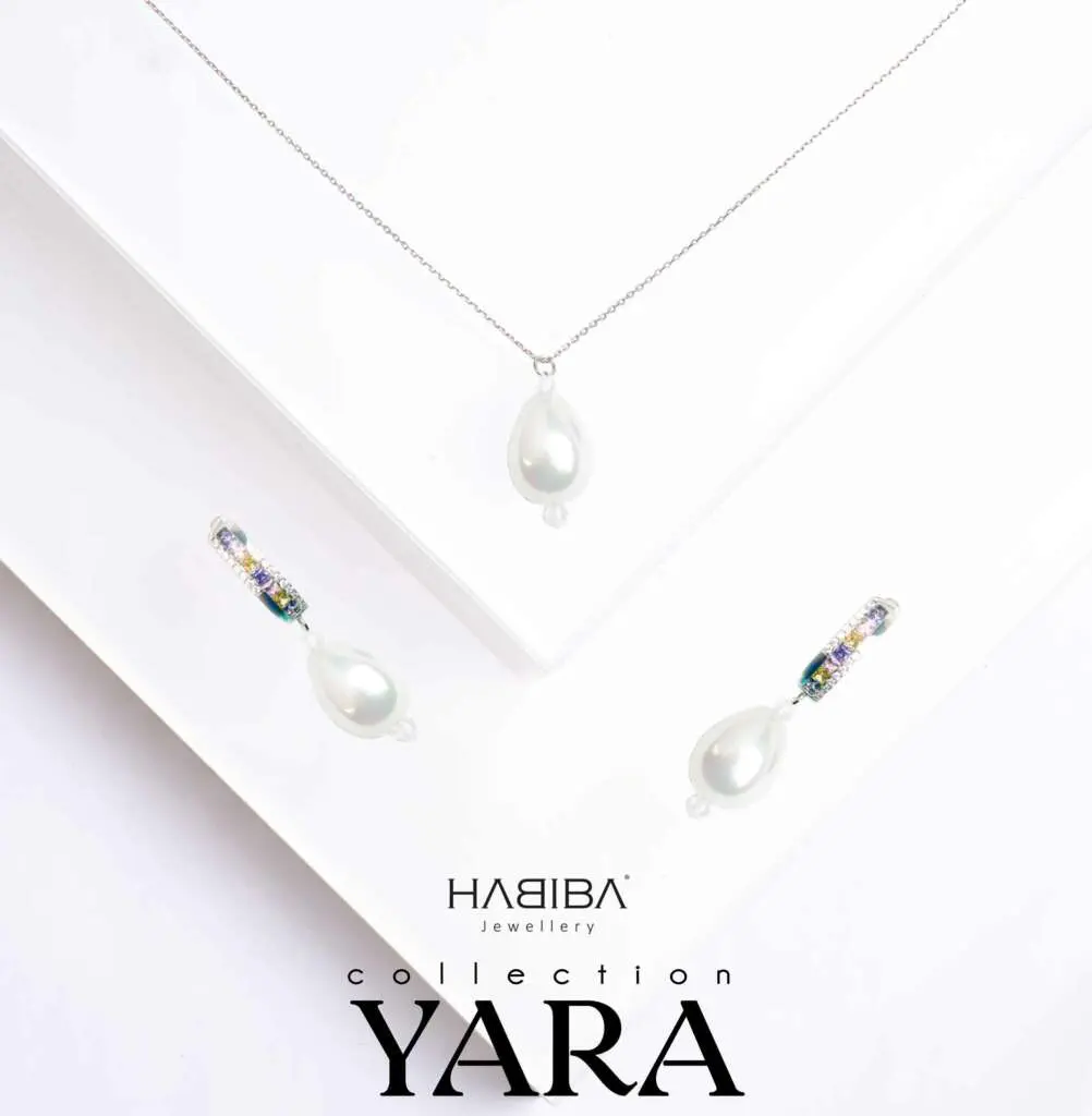 Collier et Boucles YARA – Perles
