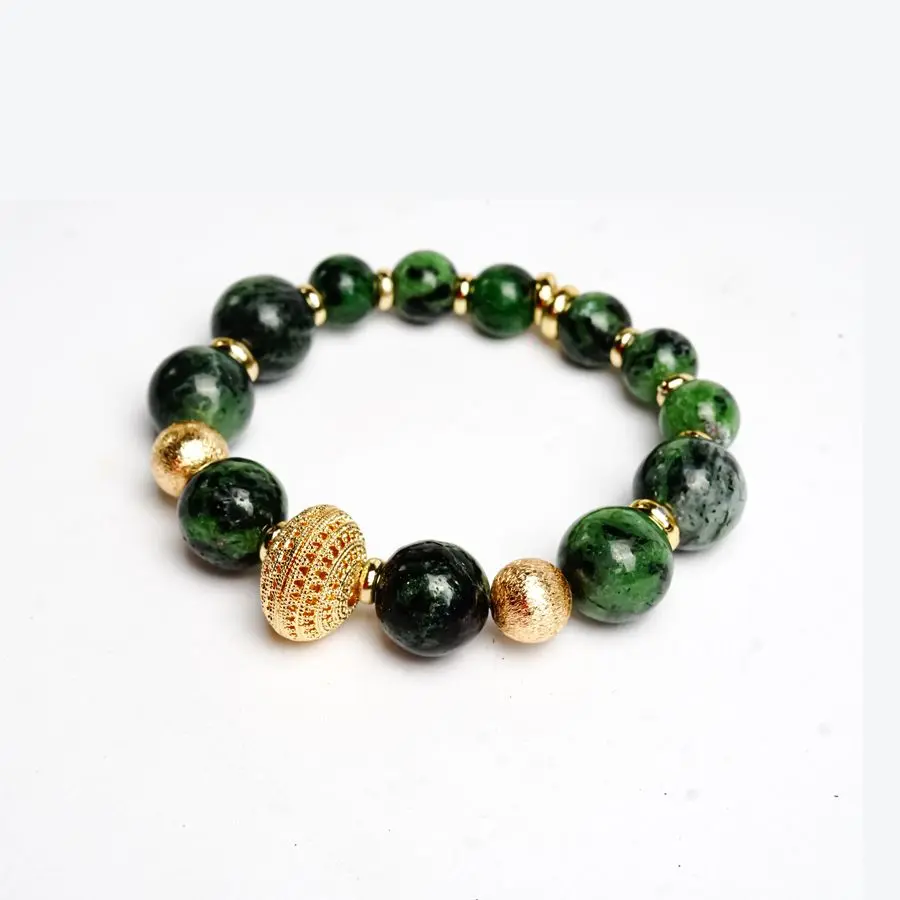 Bracelet en rubis zoisite