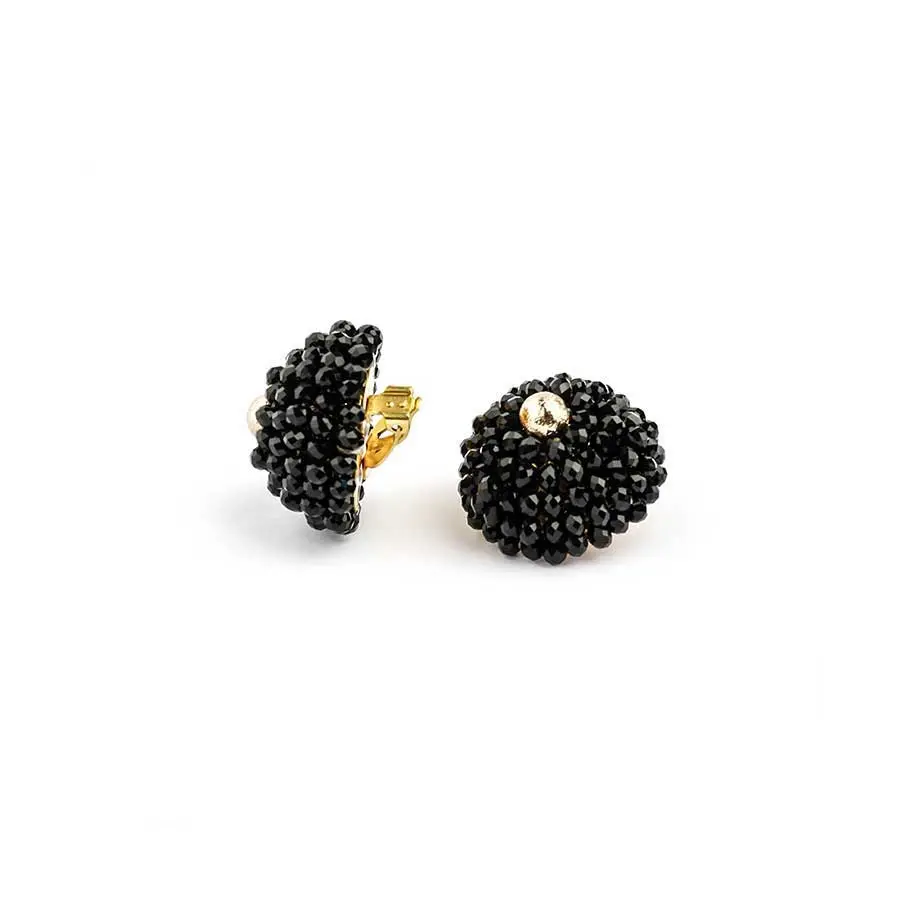 Boucles d’oreilles, Dôme de SOFIA, Onyx