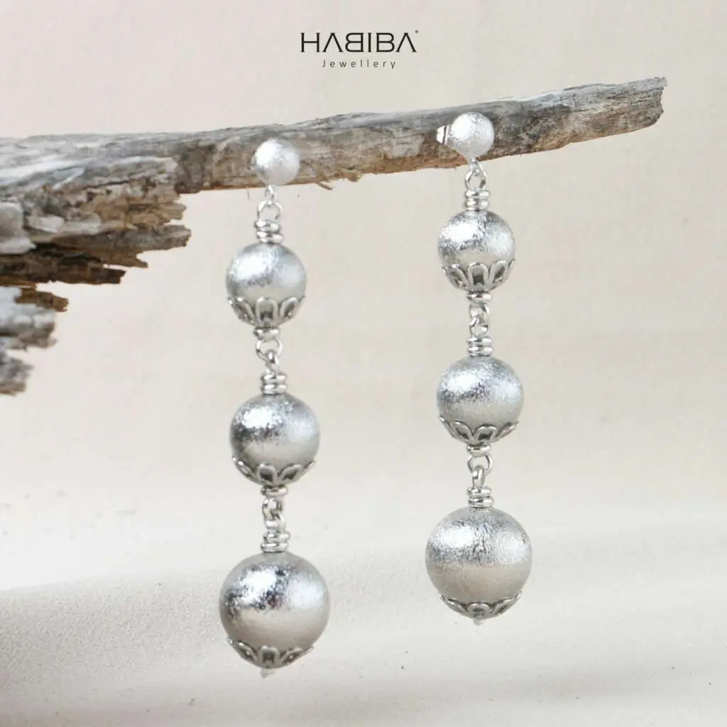 Boucles d’oreilles en argent