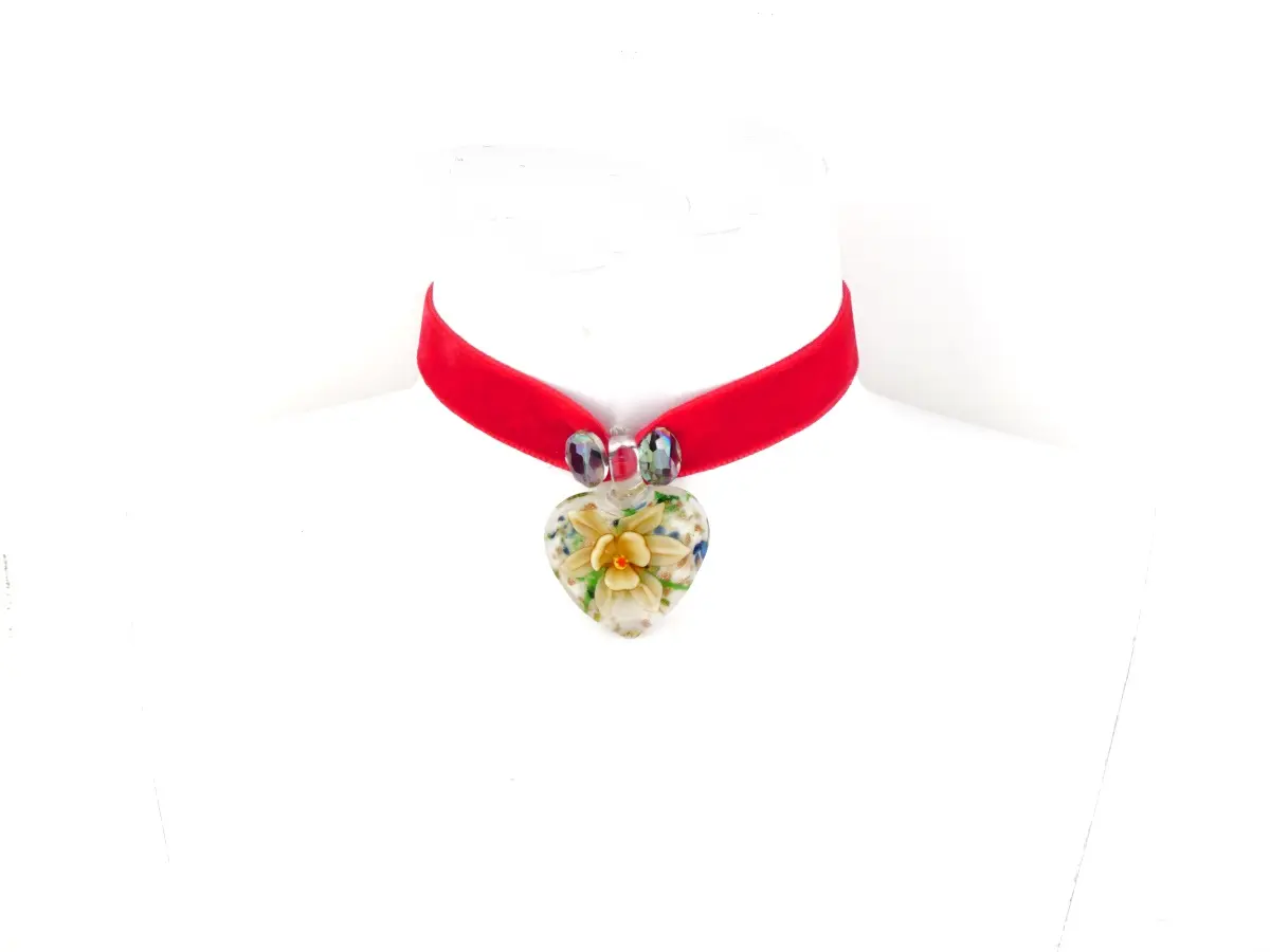 Collier VENEZIA Rouge