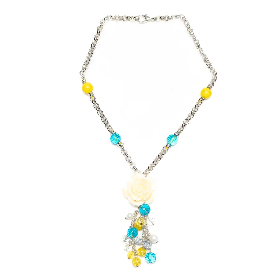 Collier FLORIA, BLANC