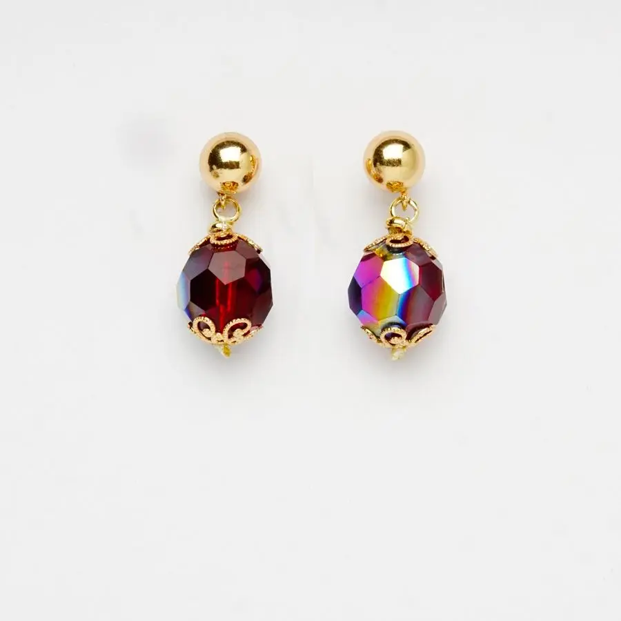 Boucles d'oreilles cristal