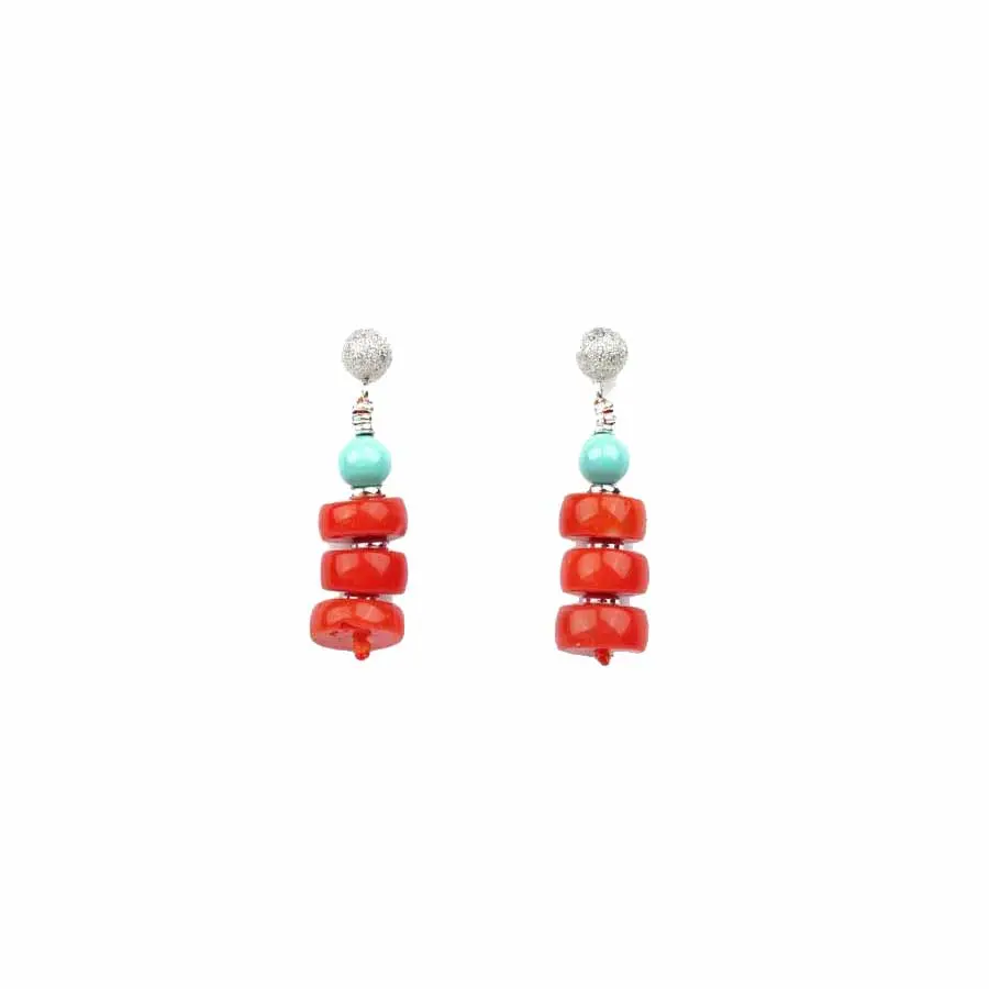 Boucles d’oreilles CORALIA