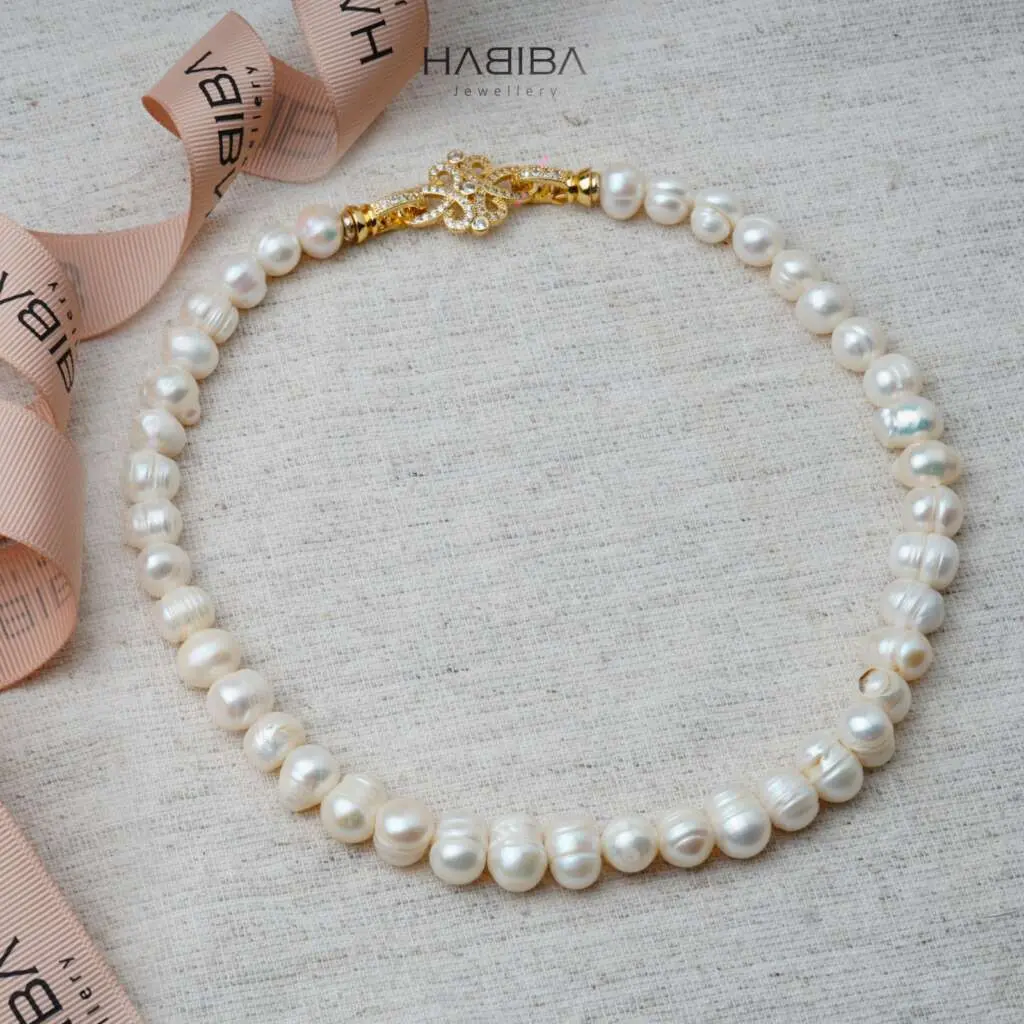 Collier en perles de culture