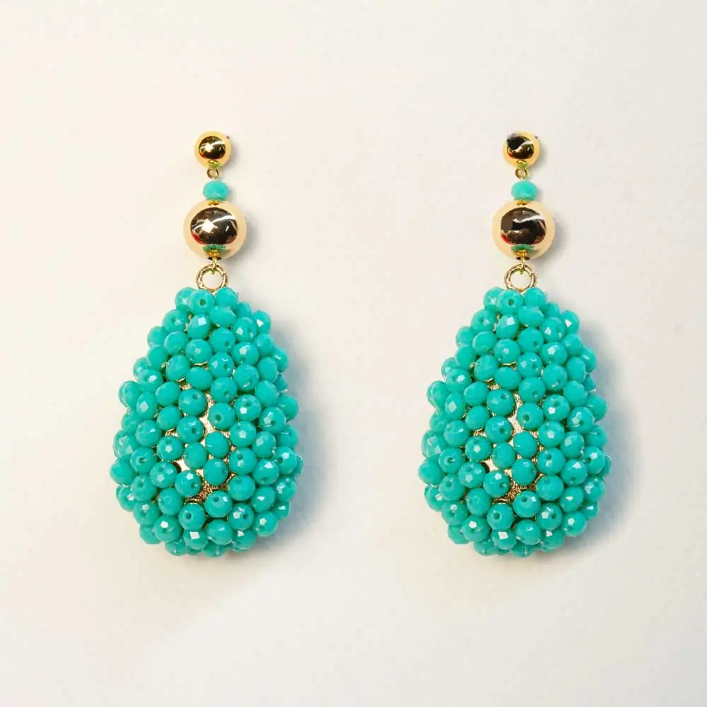 boucles d'oreilles SOFIA, Turquoise