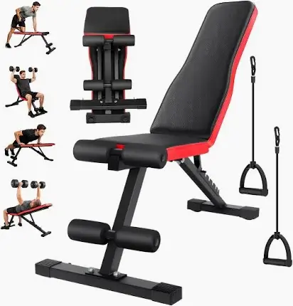 Banc de musculation pliable