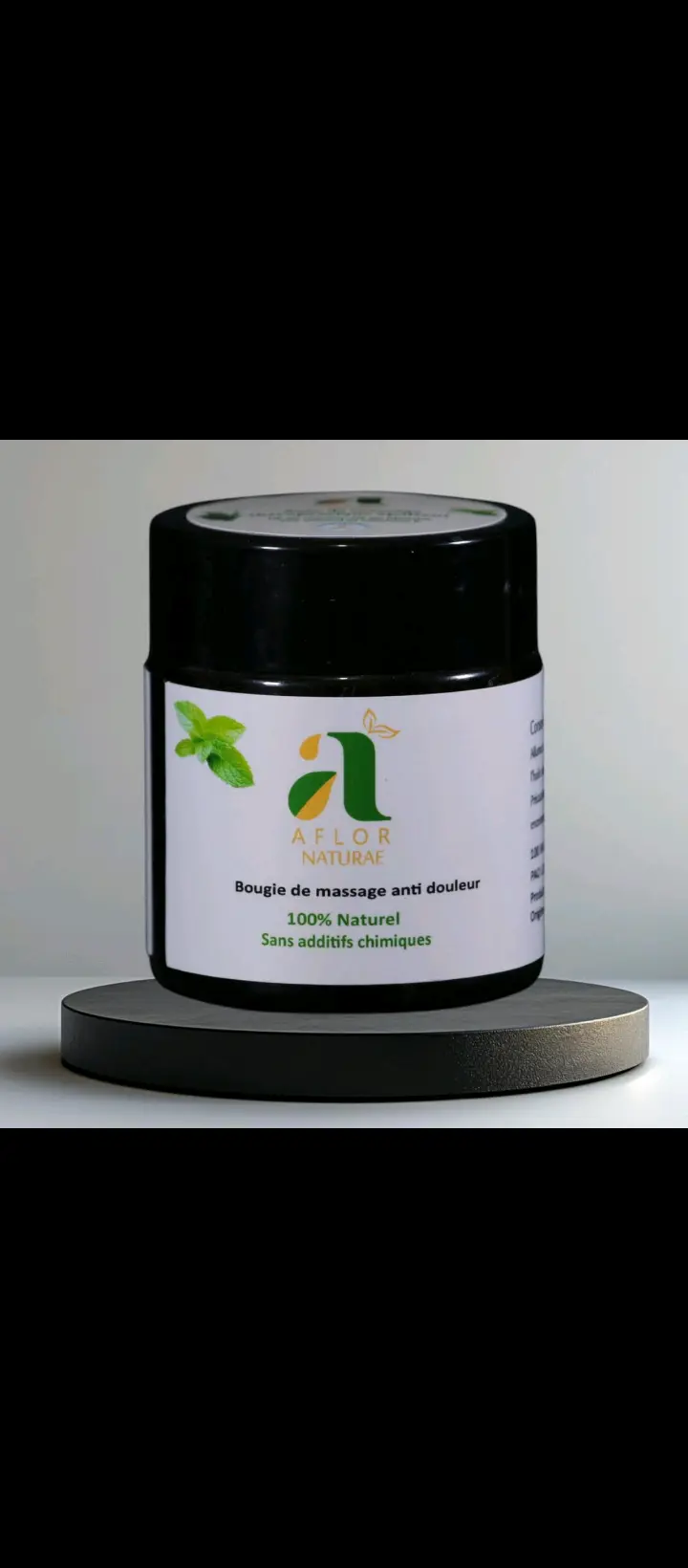 Bougie de massage anti douleur