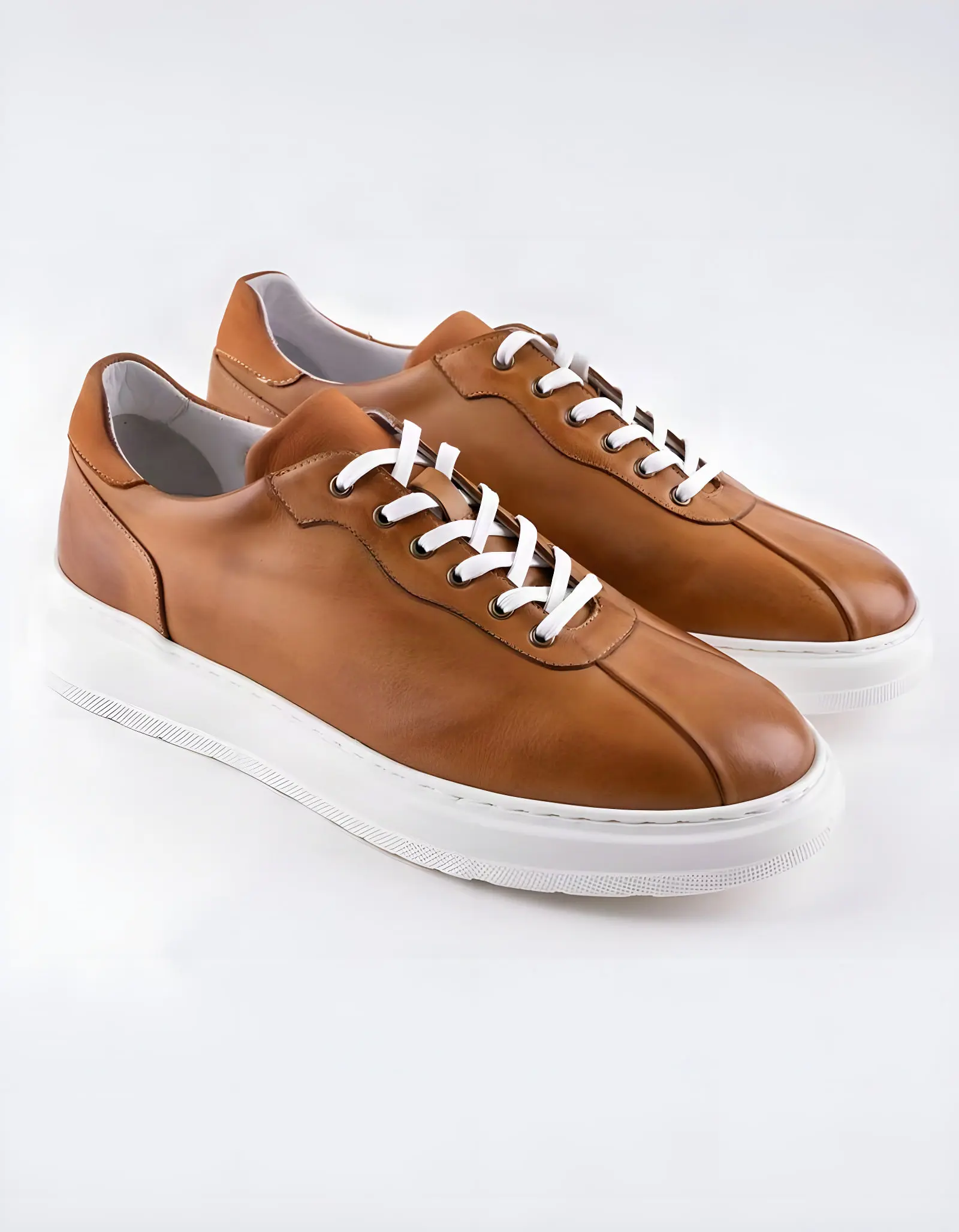 Baskets en cuir Danilo – BLC09 Camel