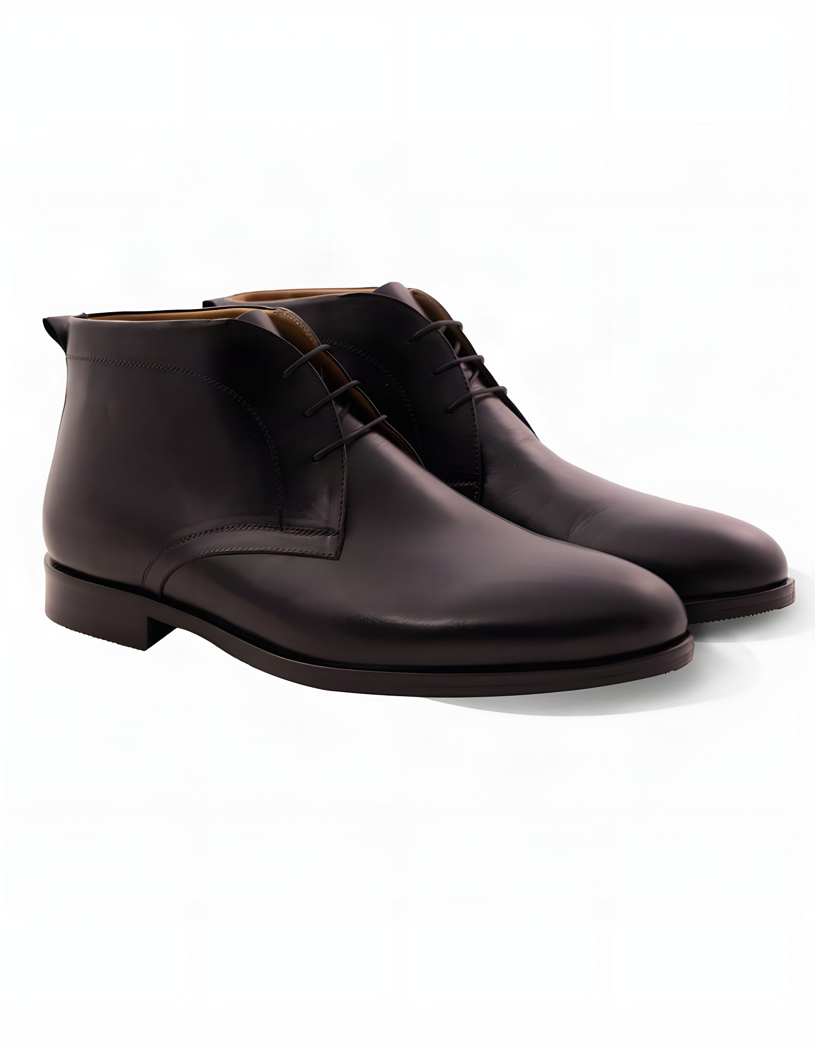 Boots en cuir Dante – DB10 Noir