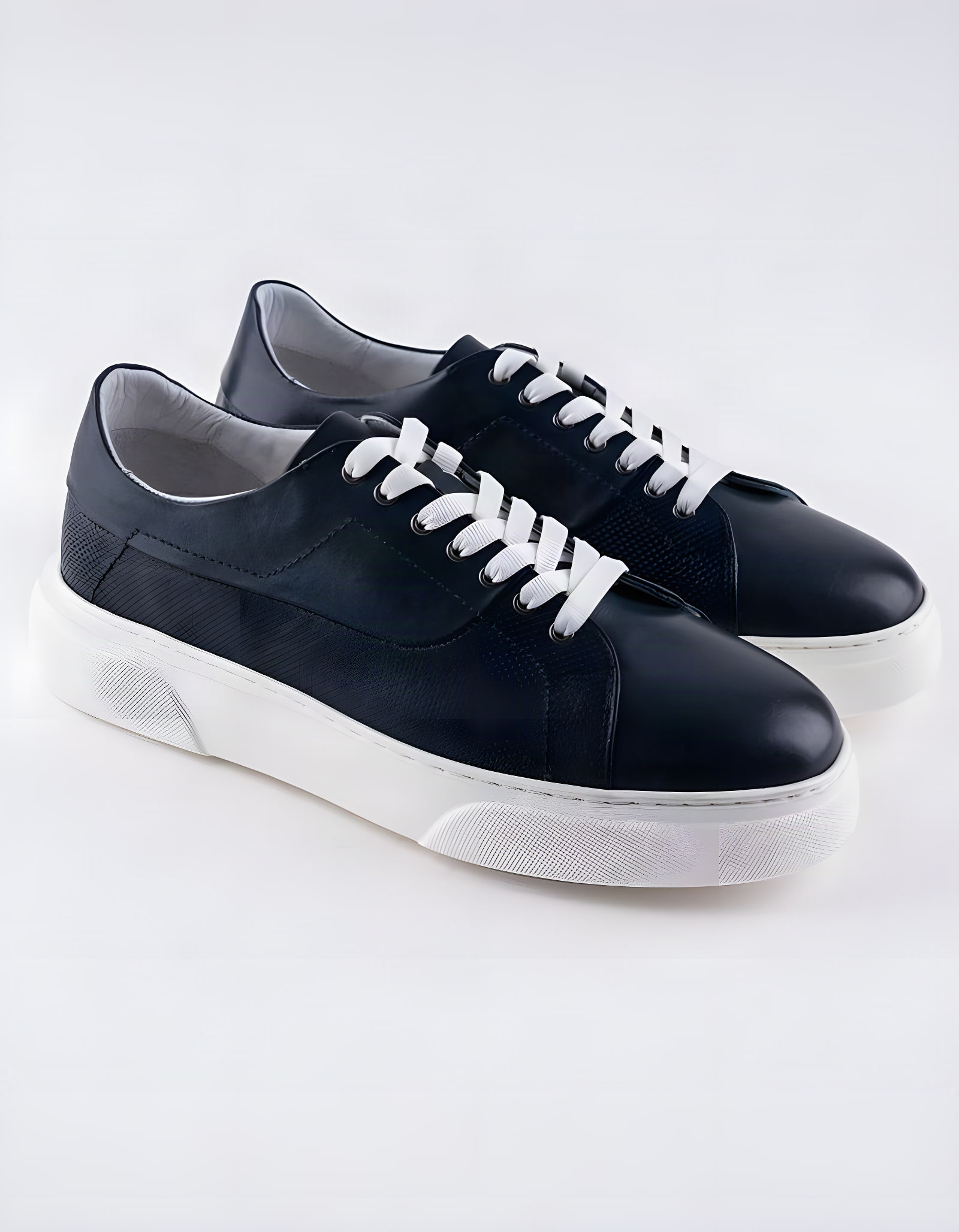 Chaussure en cuir Luigi – LF11 Bleu