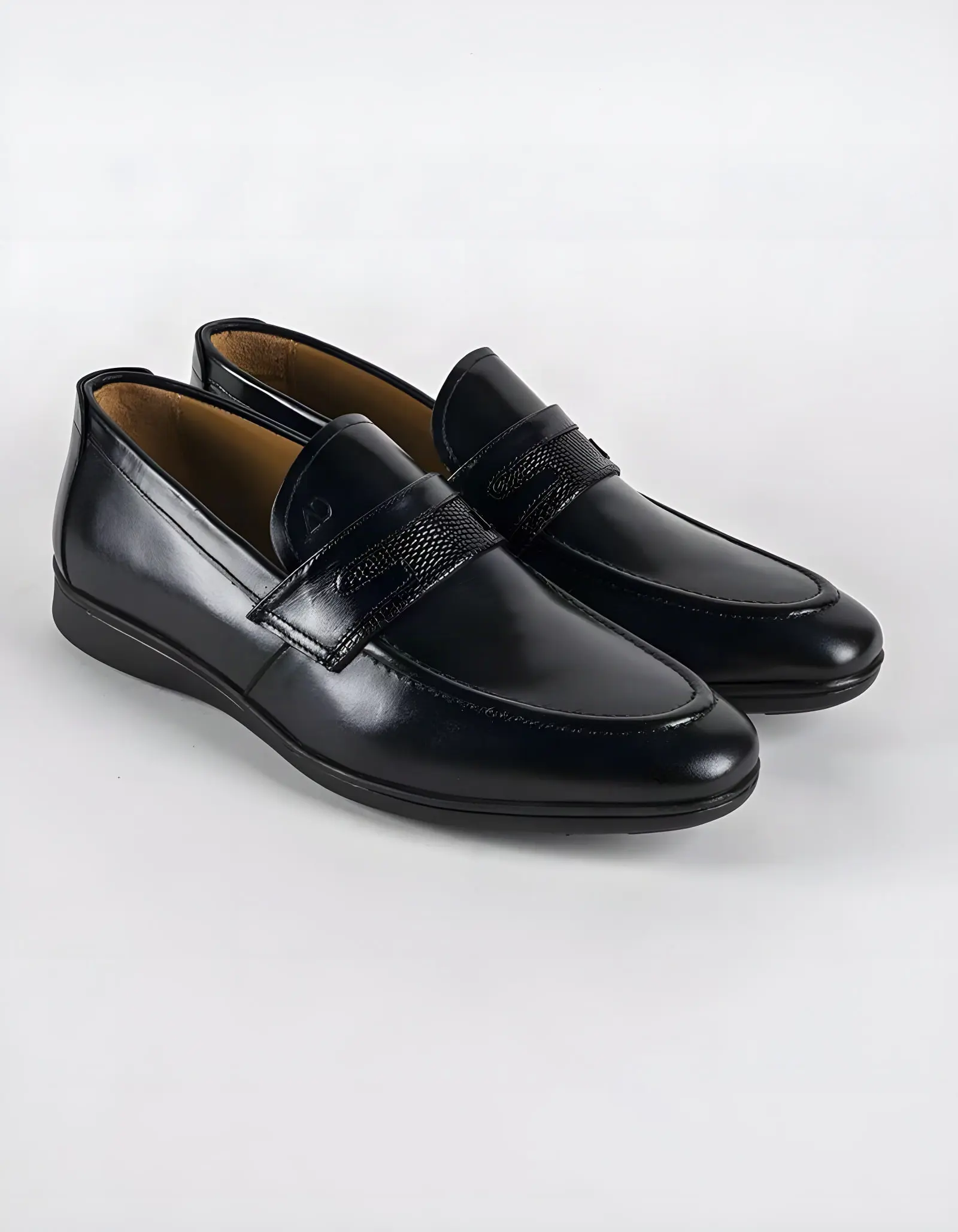 Chaussure en cuir Miro – 7807 Noir