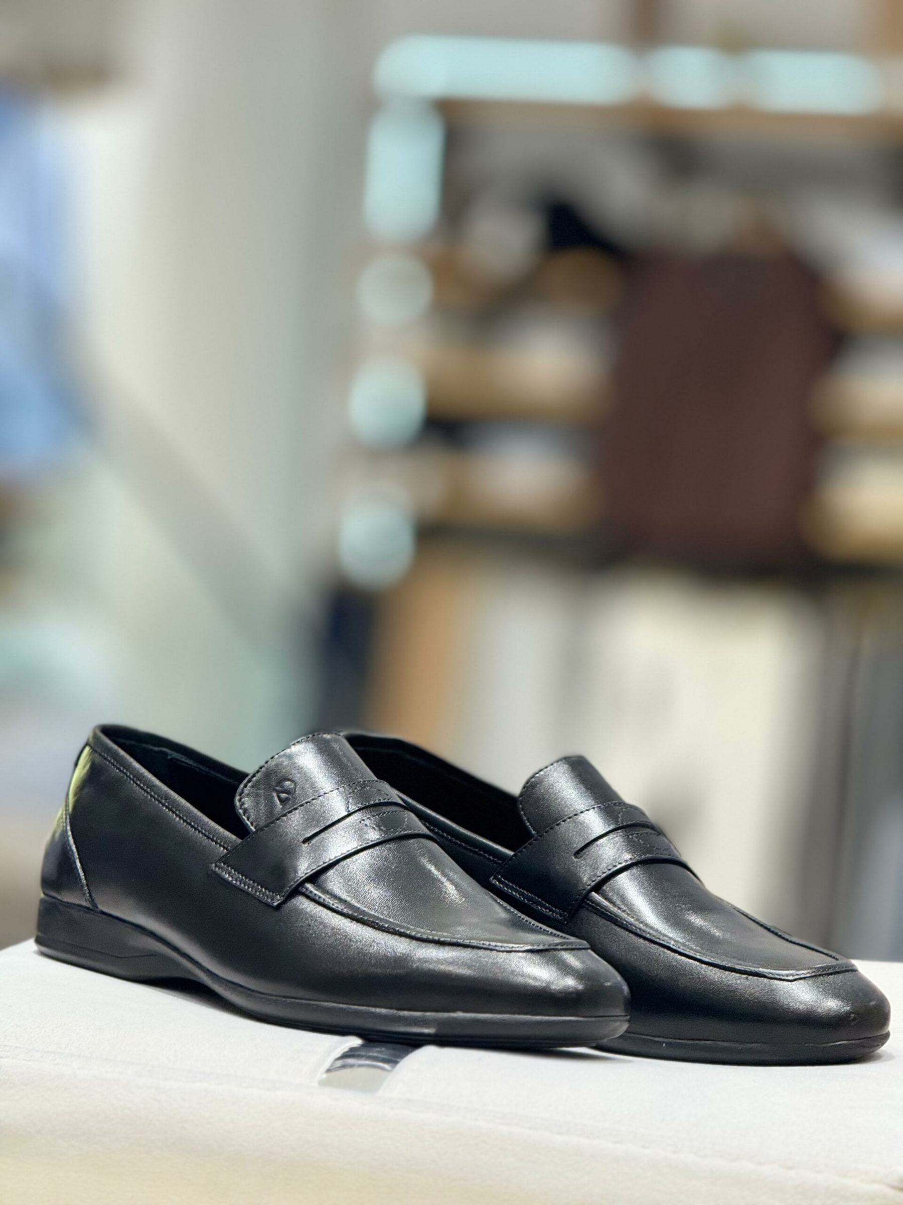 CHAUSSURE HOMME CUIR -3908 NOIR