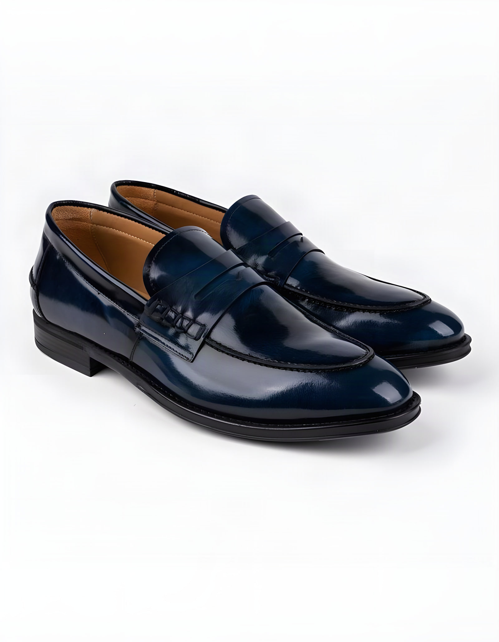 Chaussures en cuir Carlo – CH07 Bleu