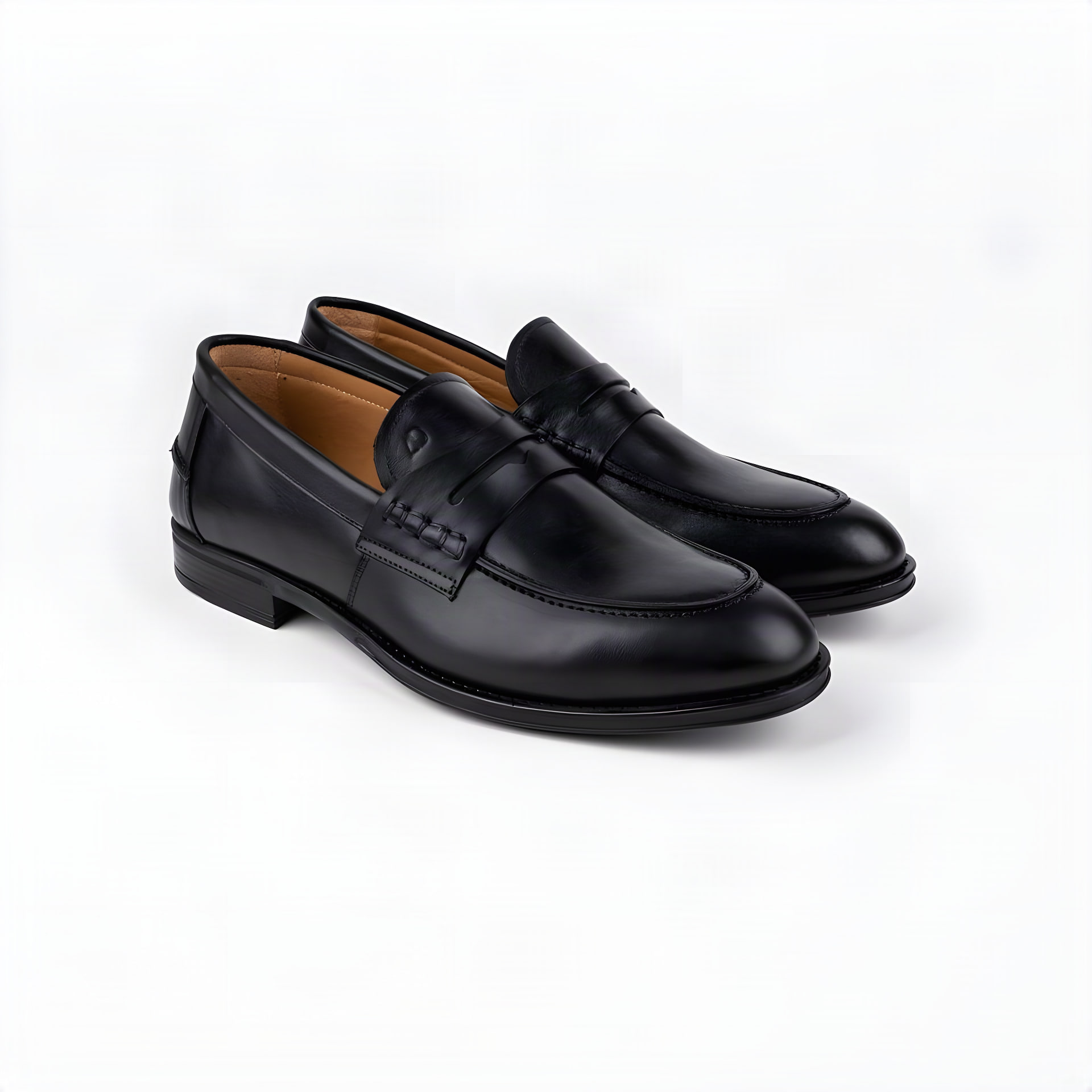 Chaussures en cuir Carlo – CH07 Noir