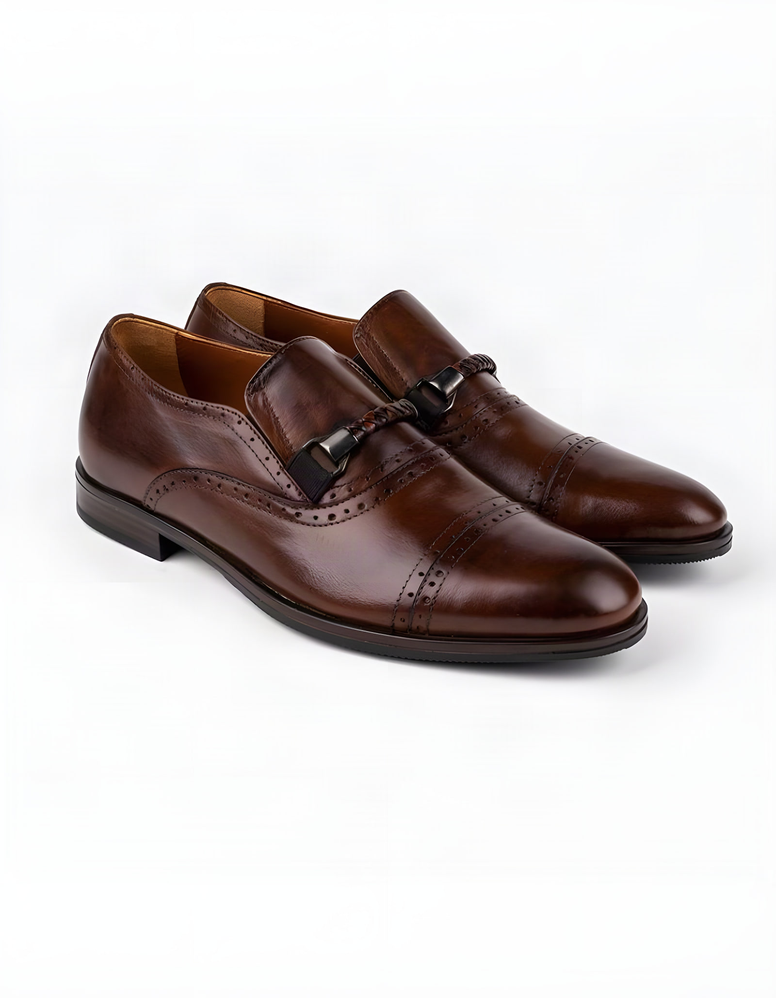 Chaussures en cuir Dante – DB01 Marron 290