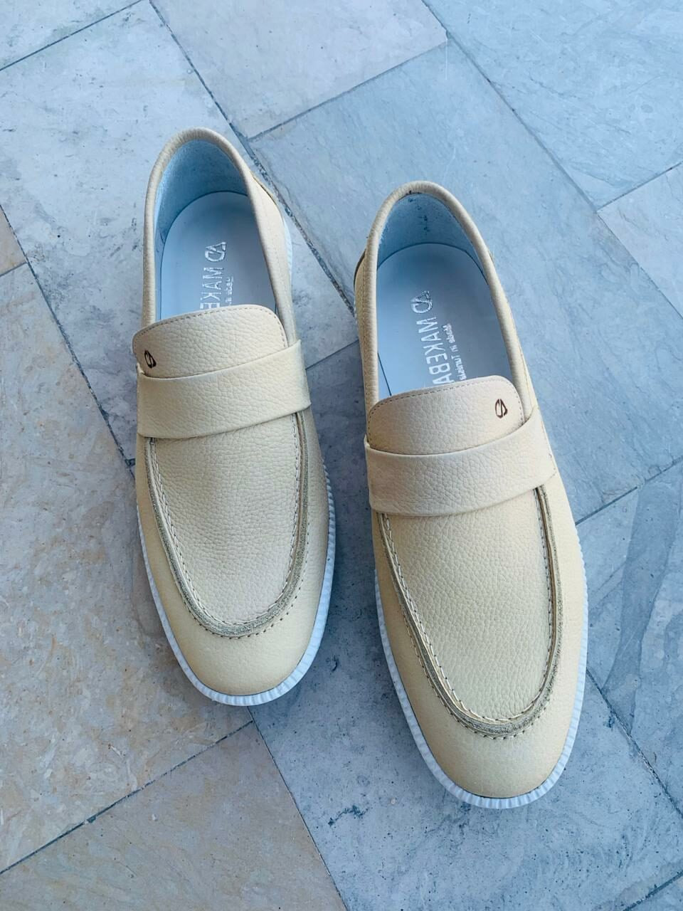 MOCASSIN HOMME -2401 NUBUCK BEIGE