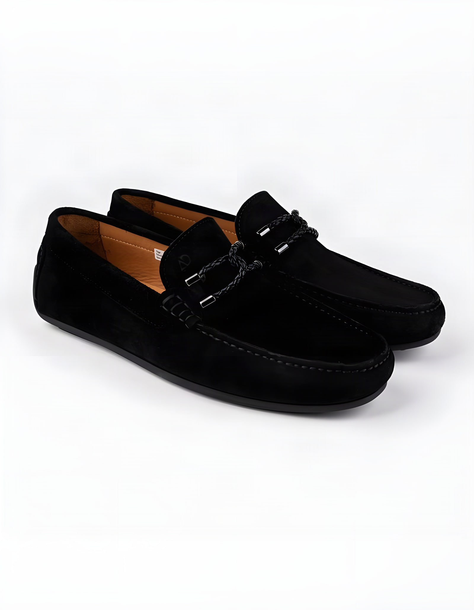 Mocassins en cuir Tino – TD102 Noir