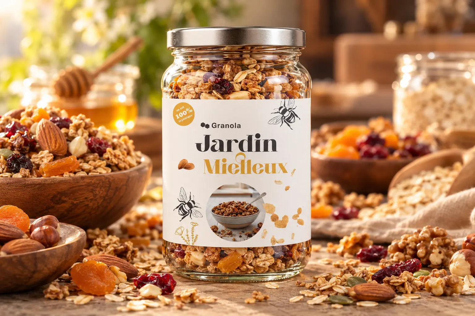 Granola aux Fruits Secs 1kg