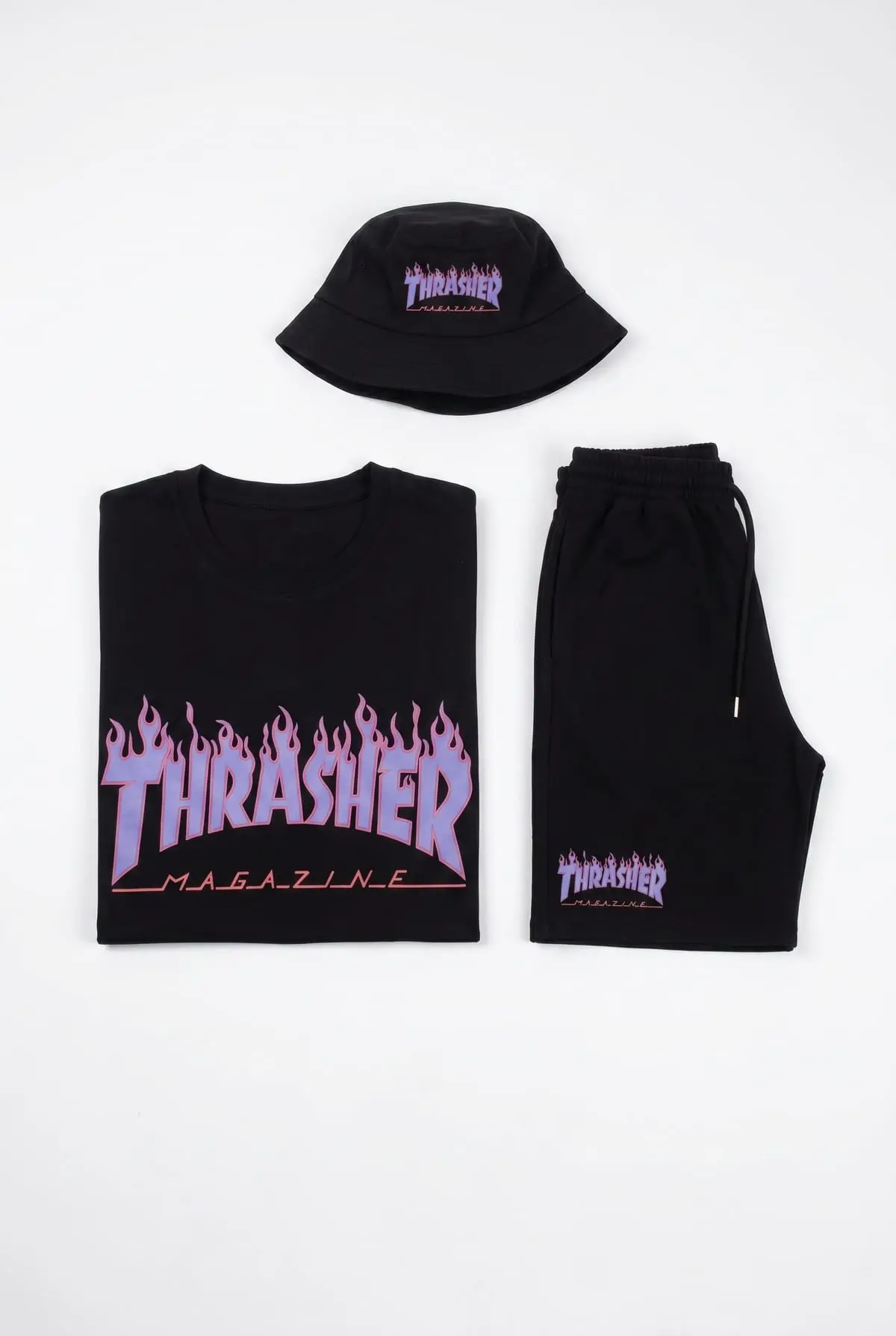 Set T-Shirt + Short + Bob Chap