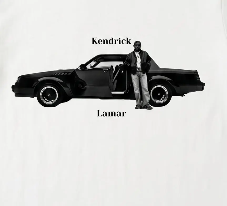 T-Shirt Imprimé Kendrick Lamar